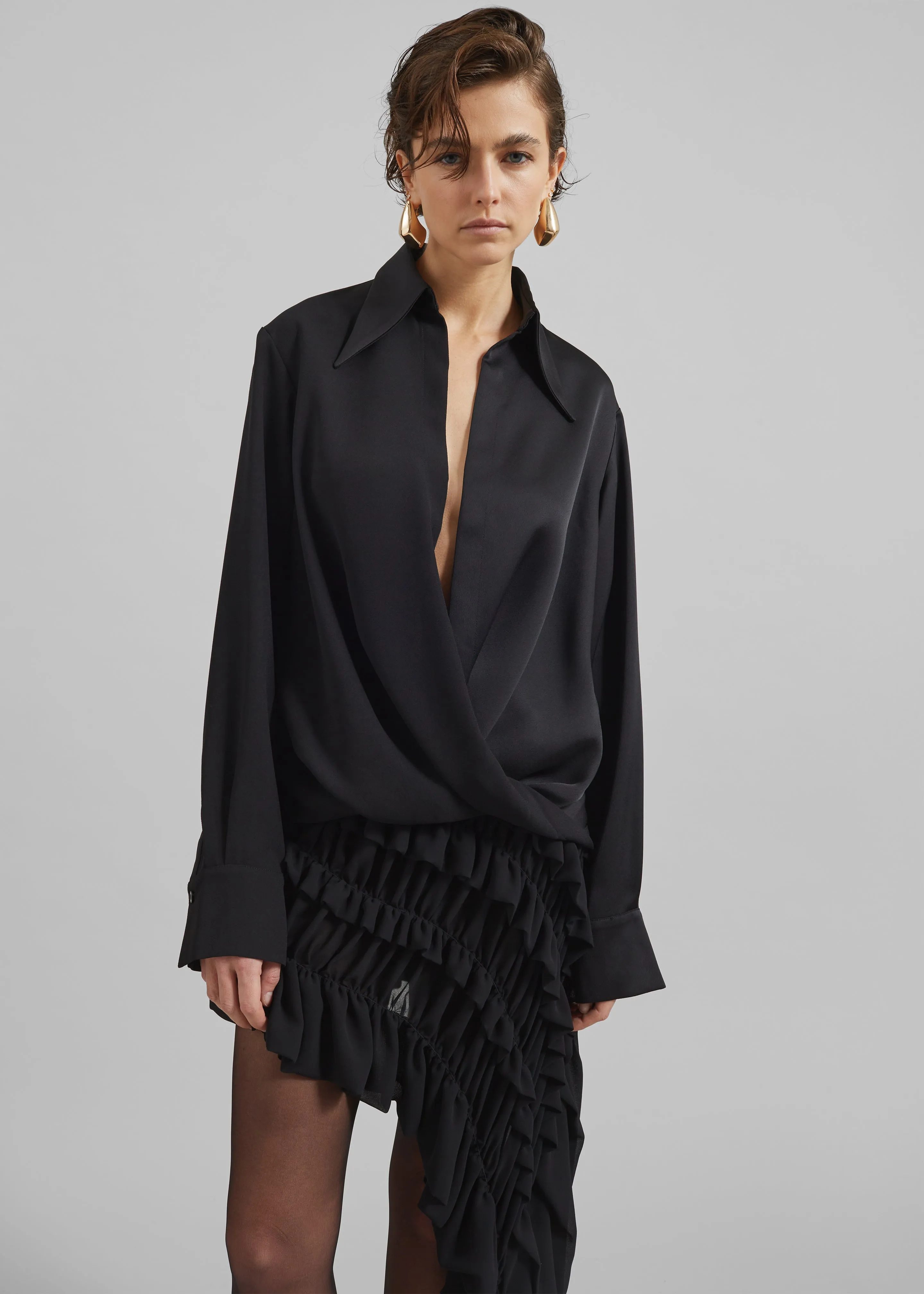 Beaufille Irving Skirt - Black sold by Frankie Shop product image thumbnail 4