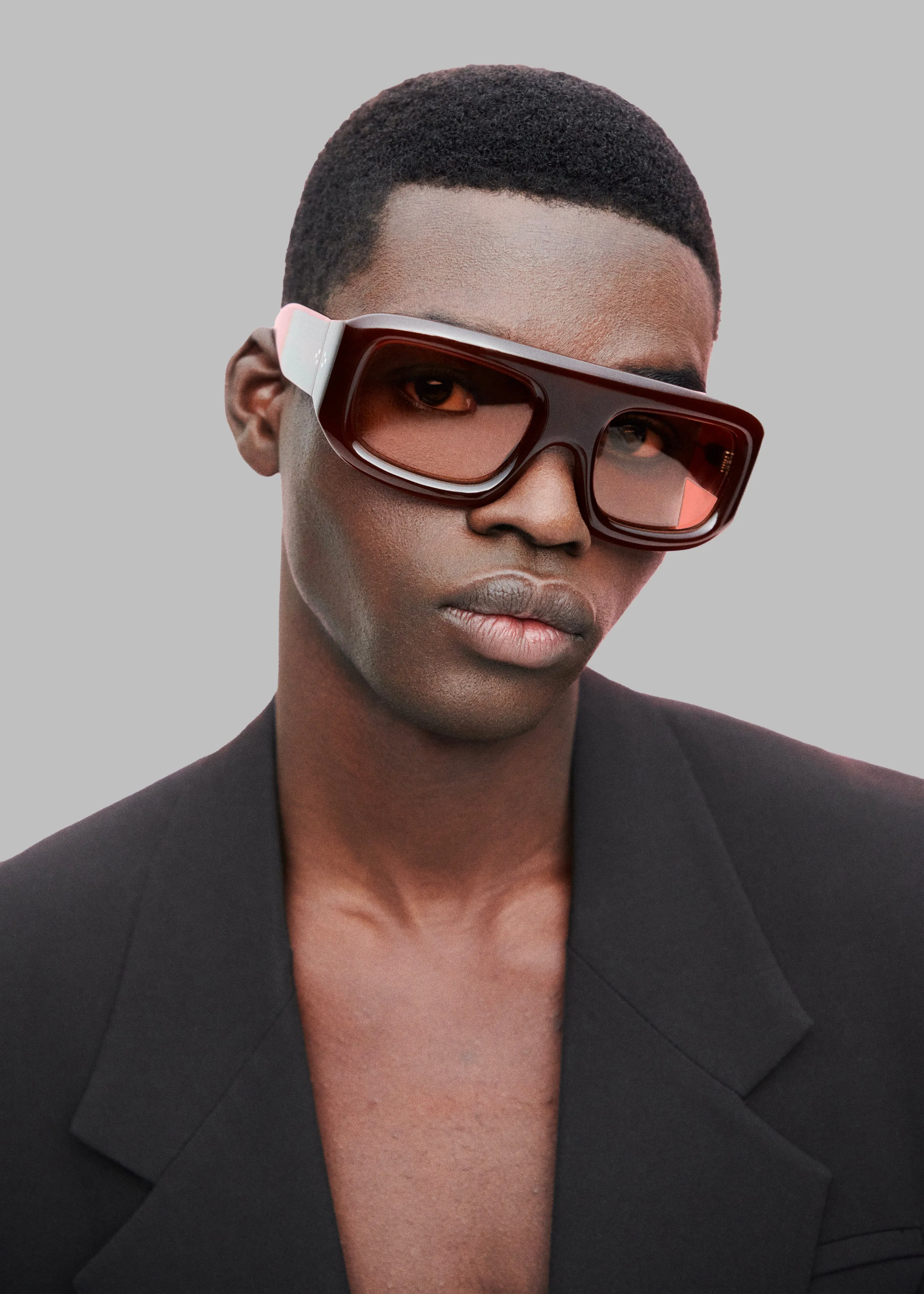 Port Tanger Mauretania Sunglasses - Terracotta Acetate sold by Frankie Shop product image thumbnail 5
