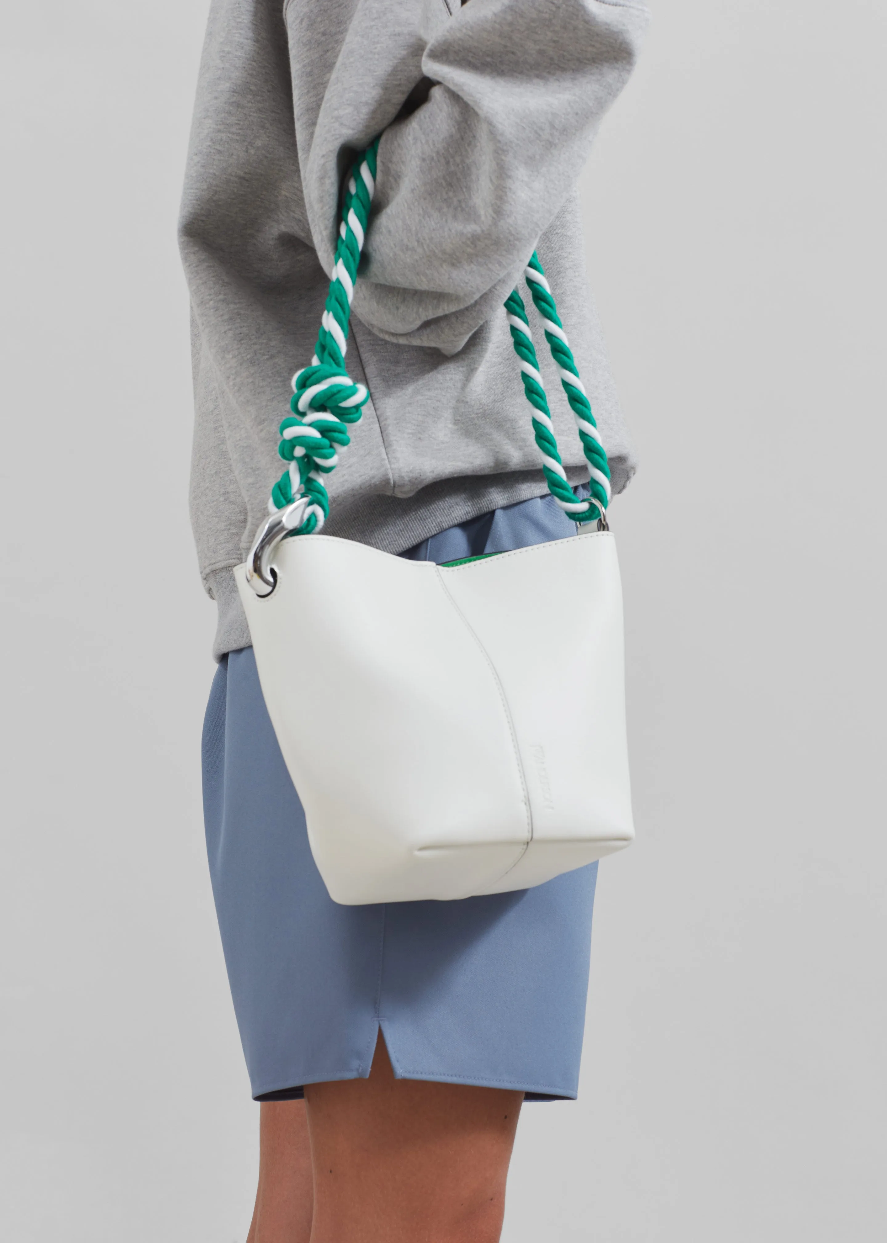 JW Anderson Small JWA Corner Bucket - Off White sold by Frankie Shop product image thumbnail 4