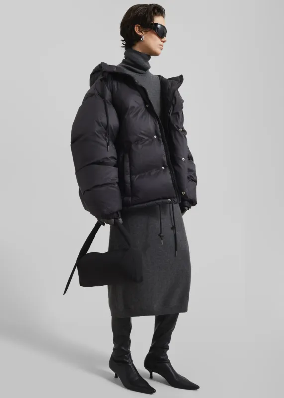 Timra Puffer Jacket - Black sold by Frankie Shop