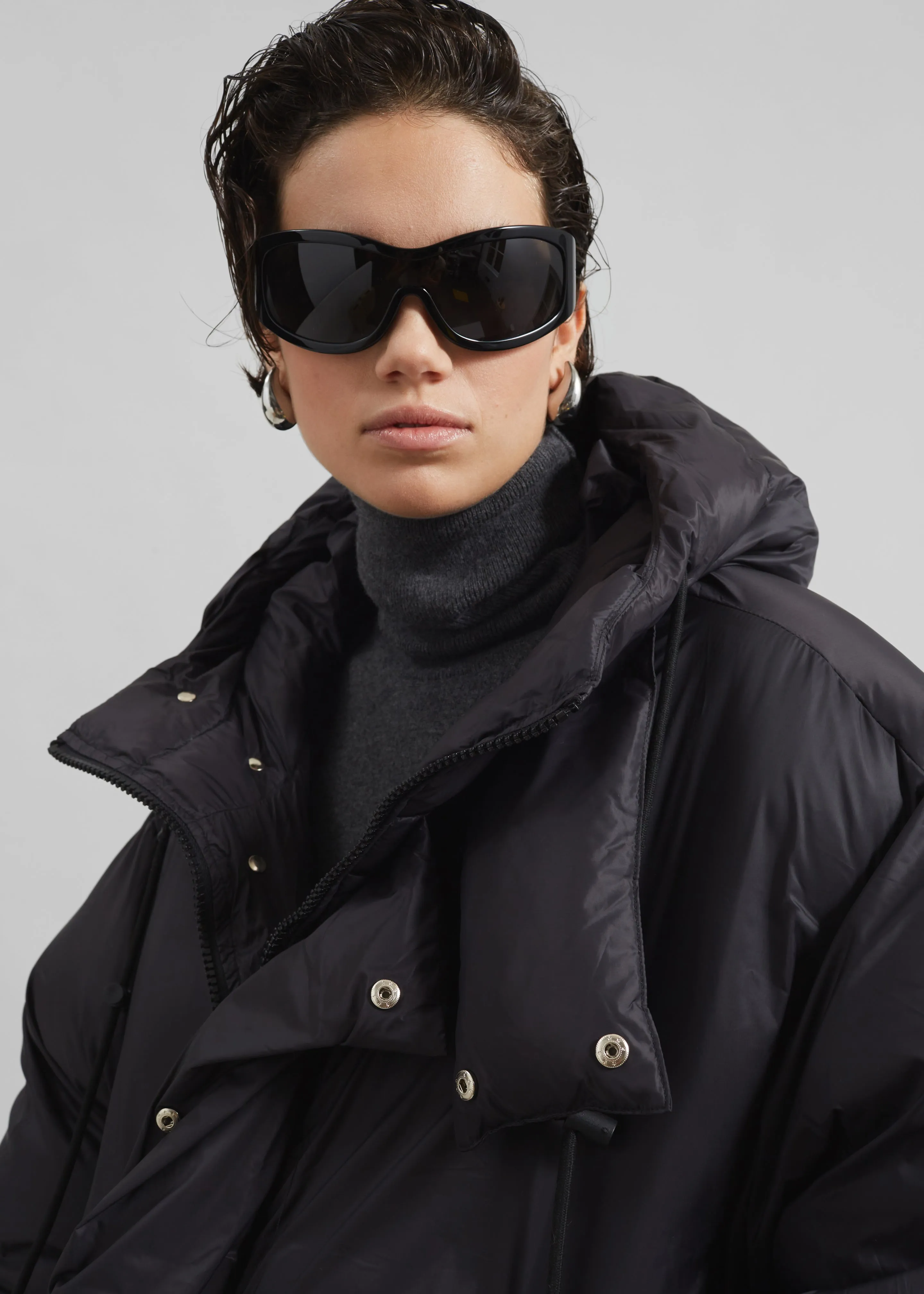 Timra Puffer Jacket - Black sold by Frankie Shop product image thumbnail 5