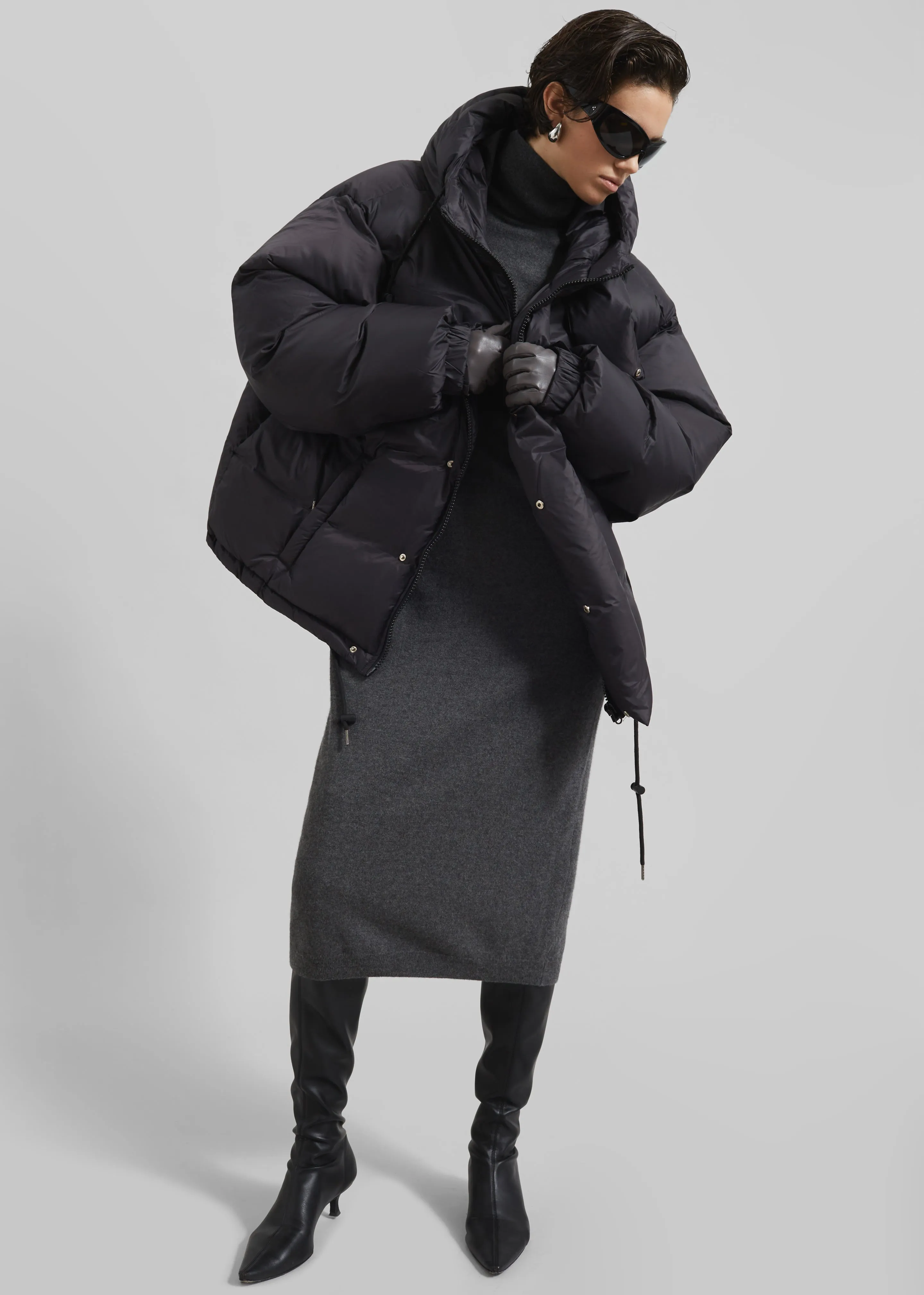 Timra Puffer Jacket - Black sold by Frankie Shop product image thumbnail 2