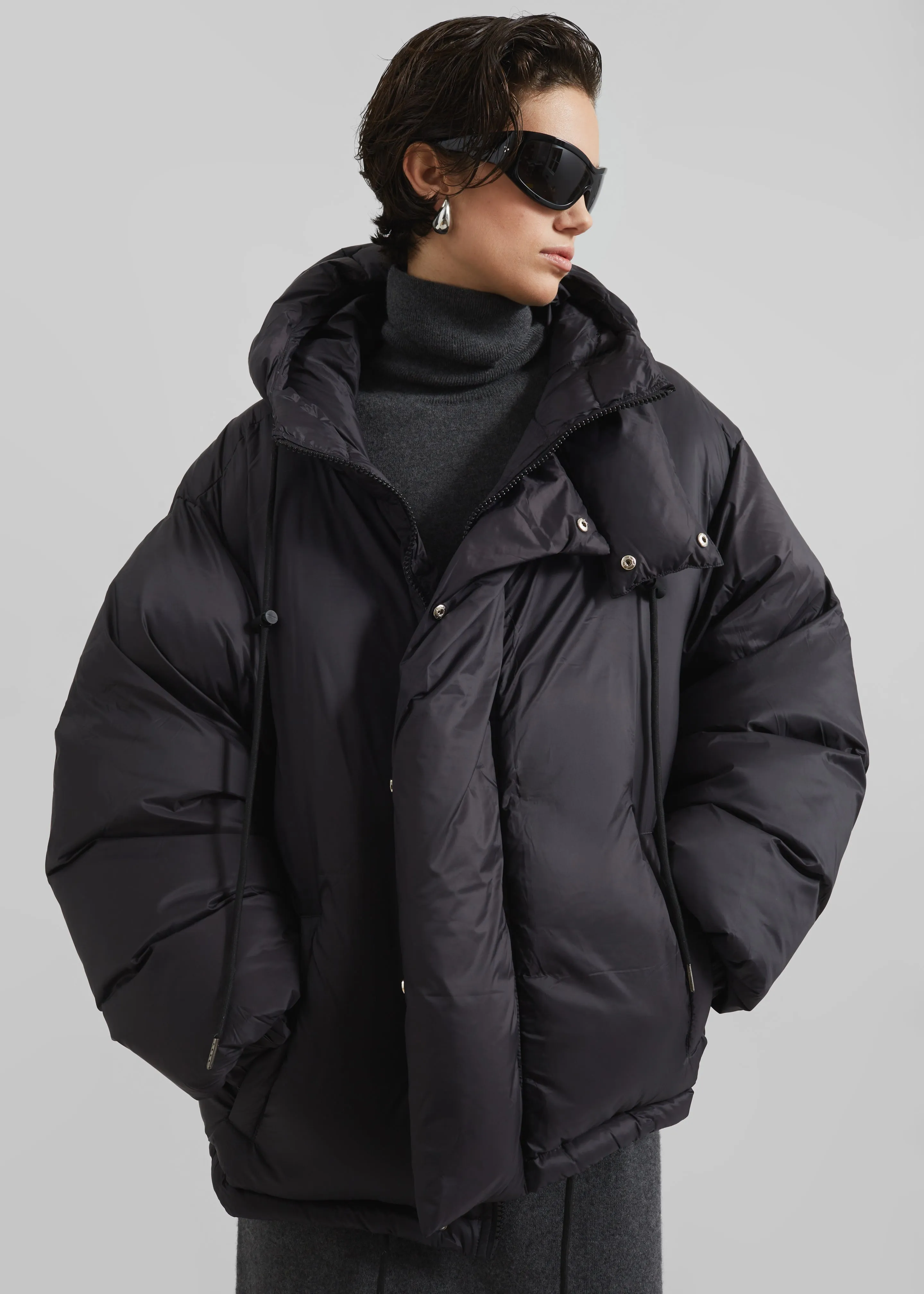 Timra Puffer Jacket - Black sold by Frankie Shop product image thumbnail 4