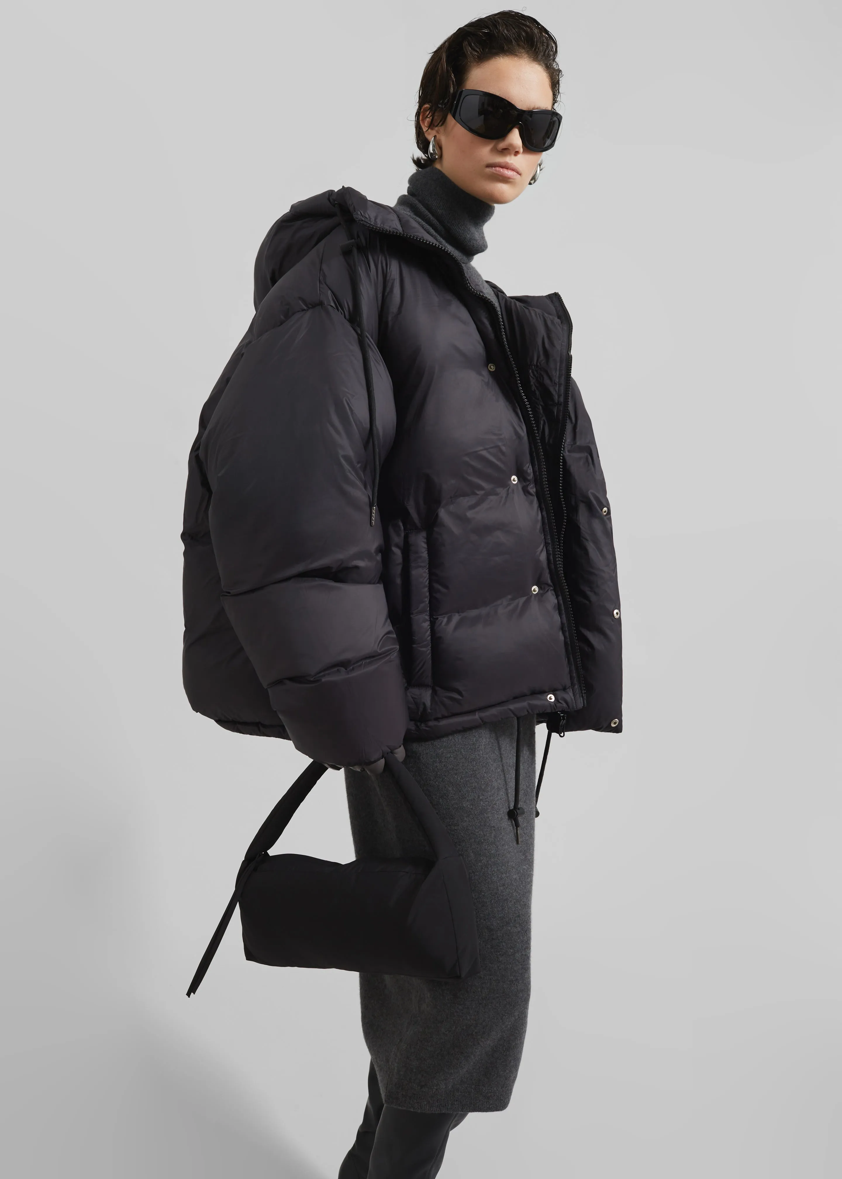 Timra Puffer Jacket - Black sold by Frankie Shop product image thumbnail 3