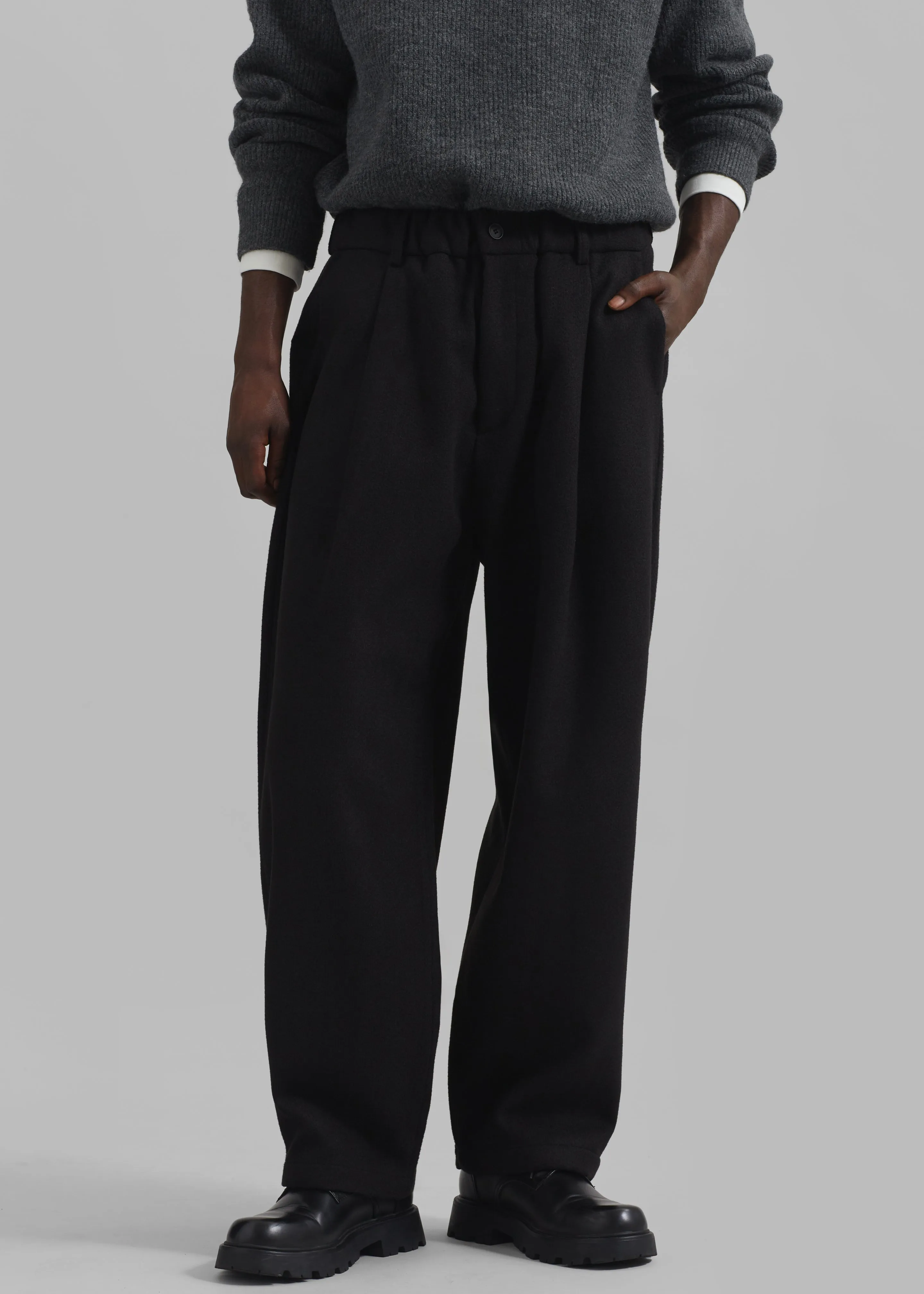 Felix Trousers - Black sold by Frankie Shop