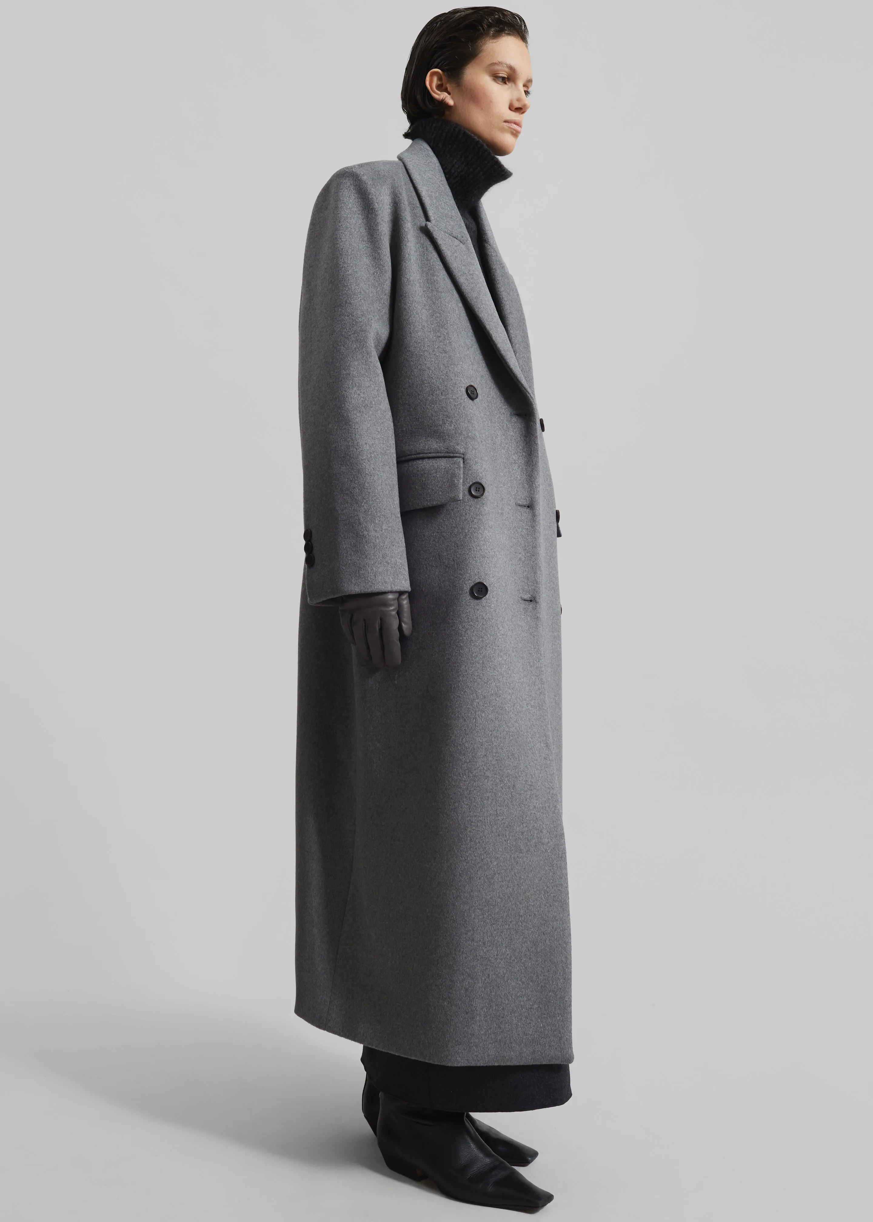 Eslov Coat - Grey sold by Frankie Shop product image thumbnail 3