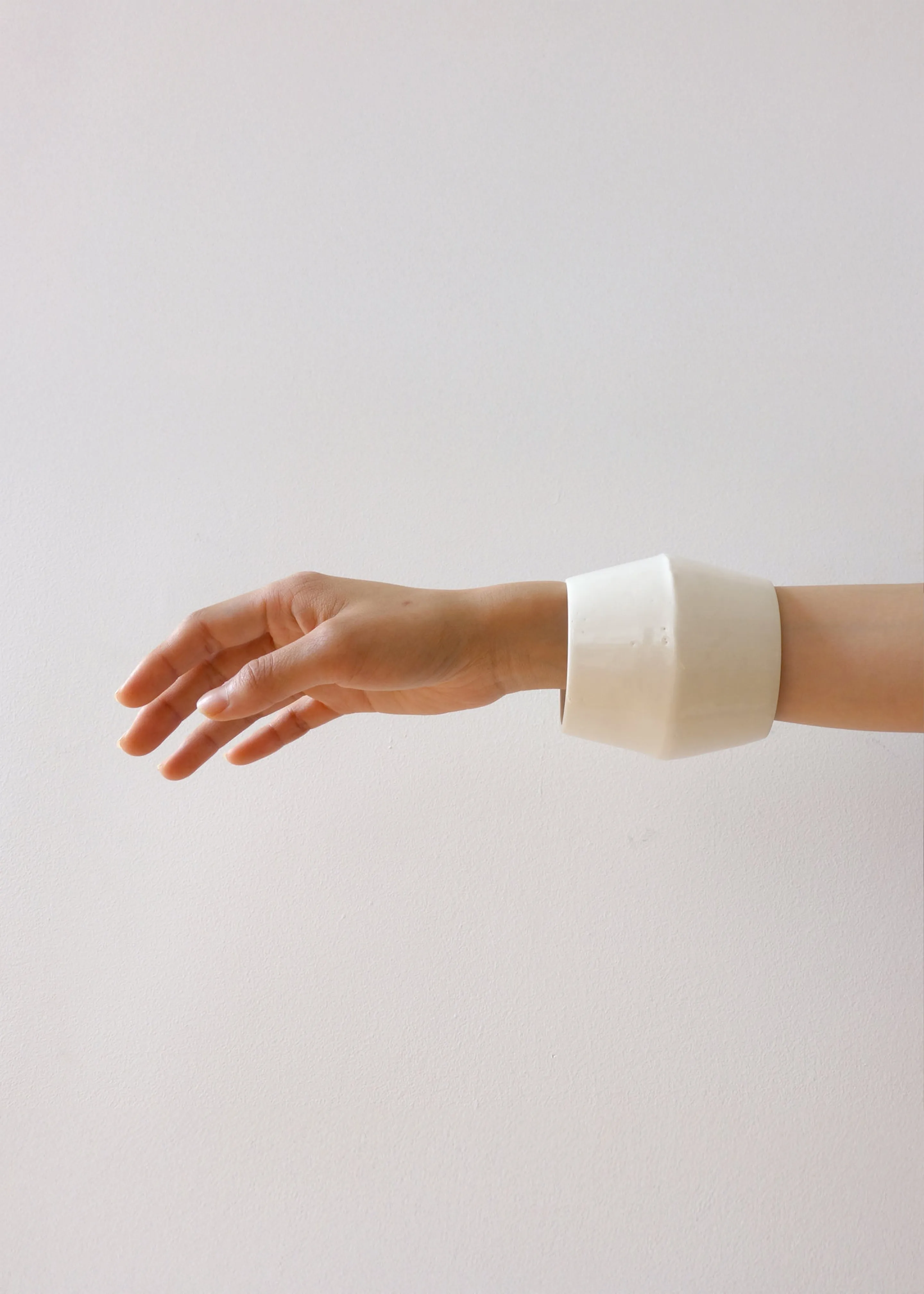Arc Objects Forma Bracelet - Beige Porcelain sold by Frankie Shop