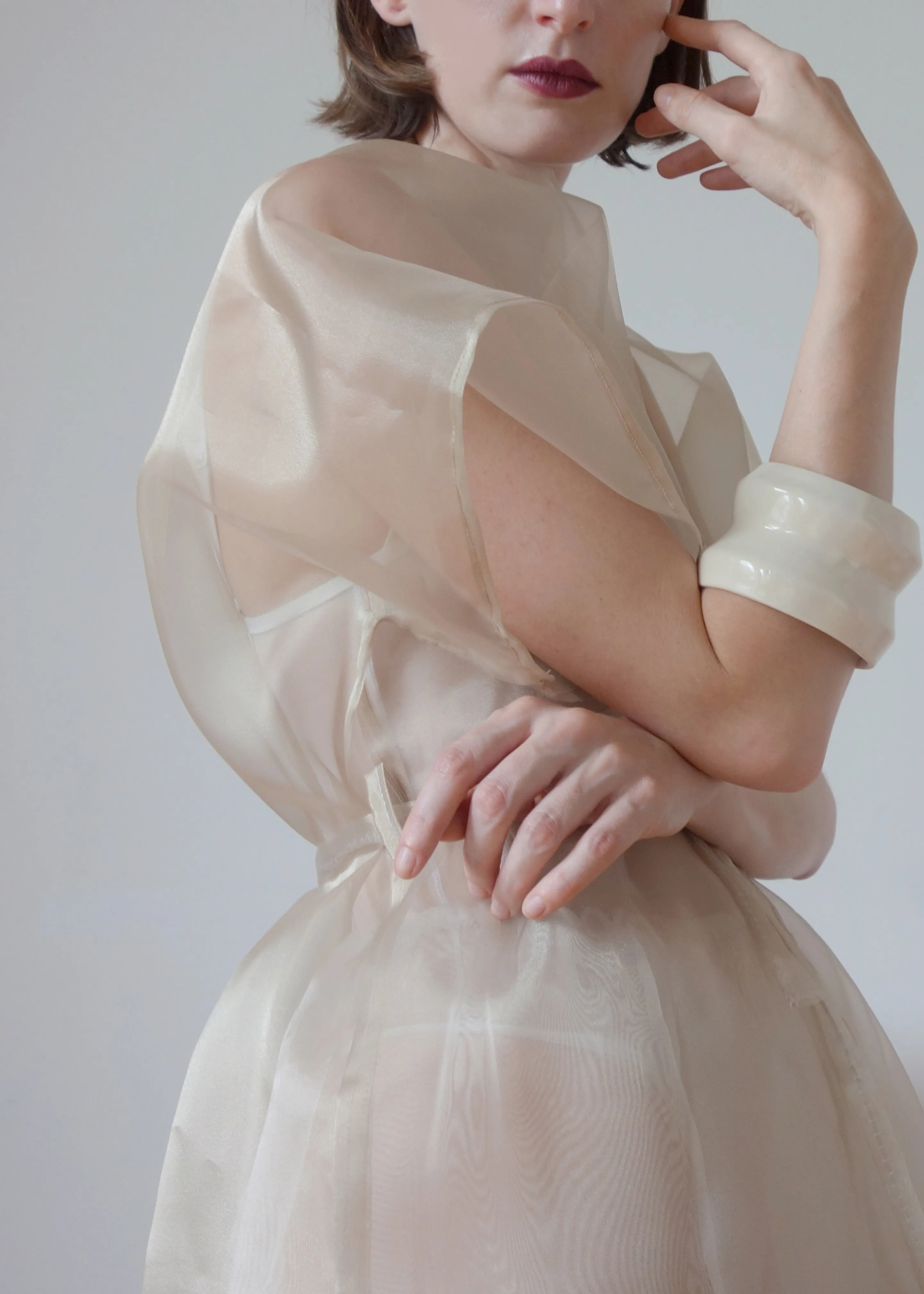 Arc Objects Solstice Bracelet - Beige Porcelain sold by Frankie Shop product image thumbnail 5