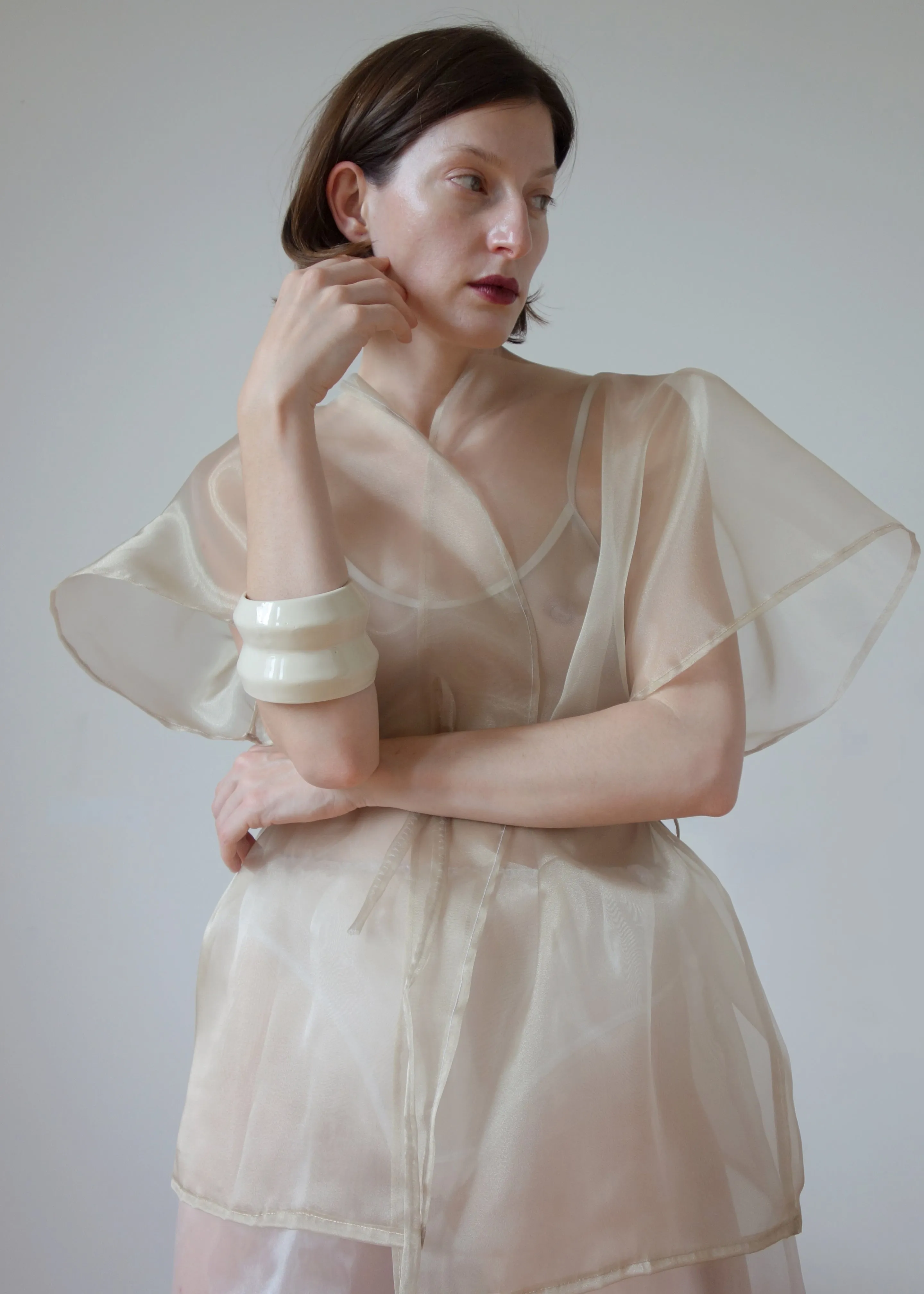 Arc Objects Solstice Bracelet - Beige Porcelain sold by Frankie Shop product image thumbnail 4