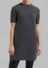 Faye Wool Mini Dress - Charcoal sold by Frankie Shop
