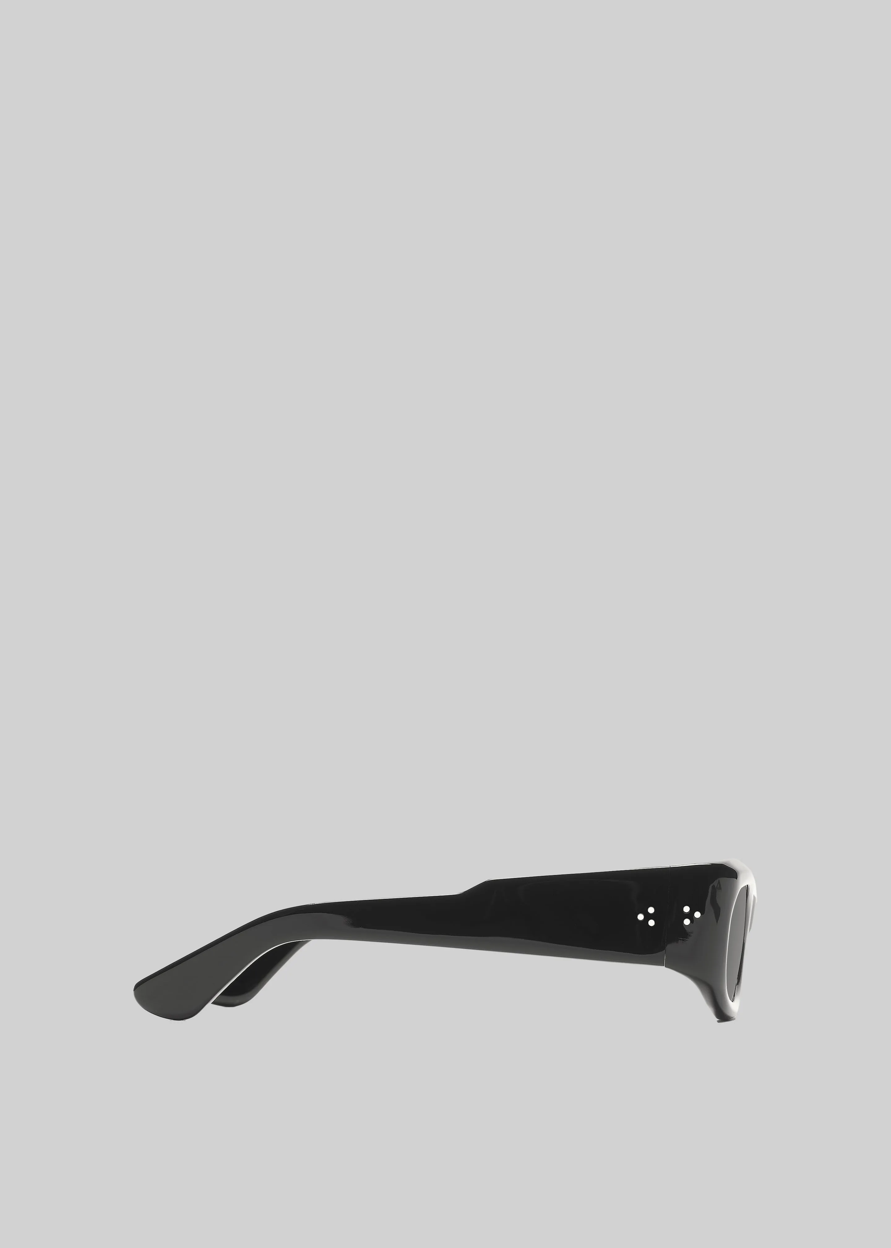 Port Tanger Saudade II Sunglasses - Black Acetate/Black Lens sold by Frankie Shop product image thumbnail 5
