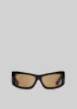 Port Tanger Hads Sunglasses - Black Acetate/Tobacco Lens sold by Frankie Shop