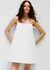 Matteau Square Cami Mini Dress - White sold by Frankie Shop