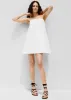 Matteau Square Cami Mini Dress - White sold by Frankie Shop