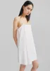 Matteau Square Cami Mini Dress - White sold by Frankie Shop