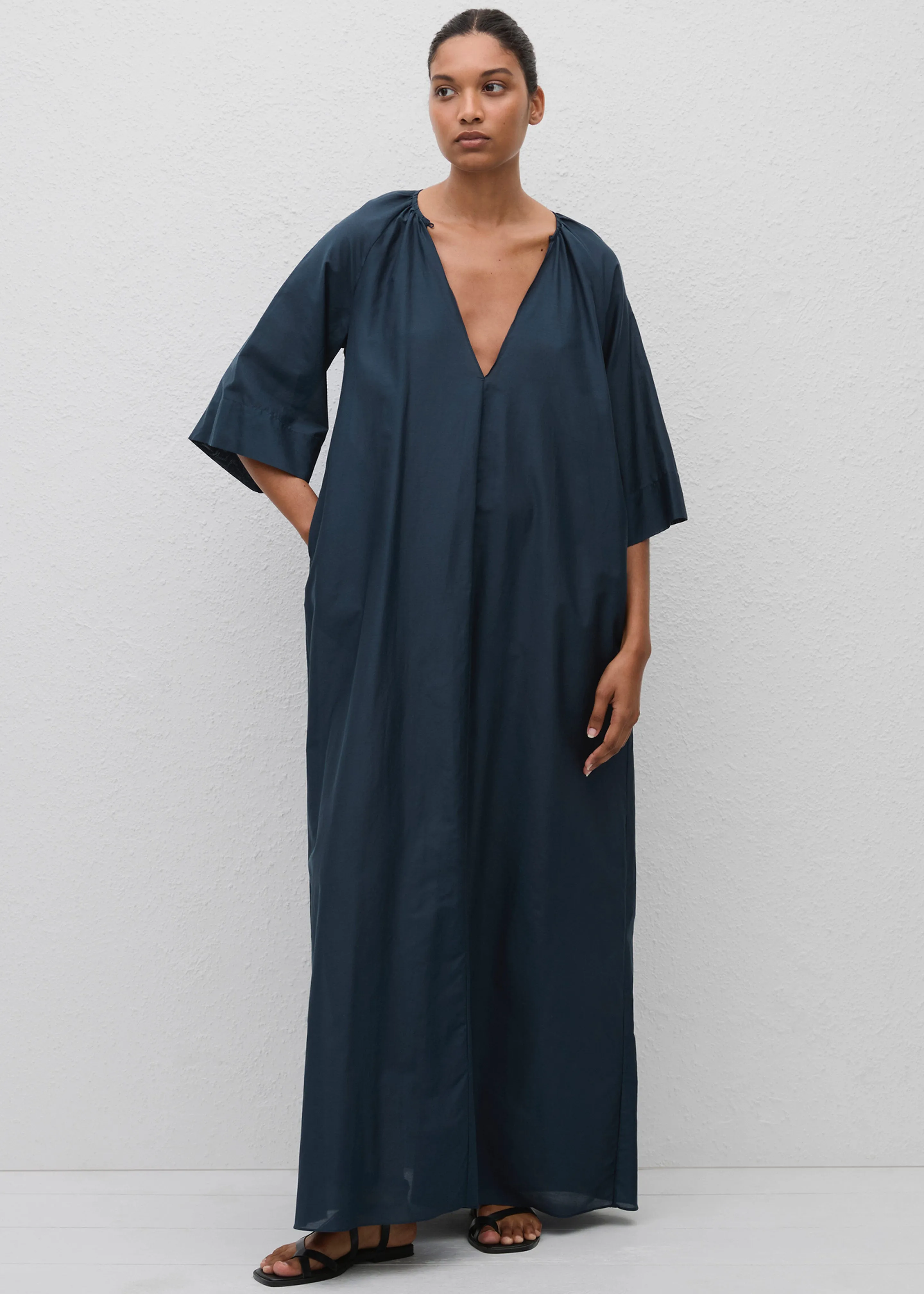 Matteau Blouson Dress - Midnight sold by Frankie Shop product image thumbnail 3