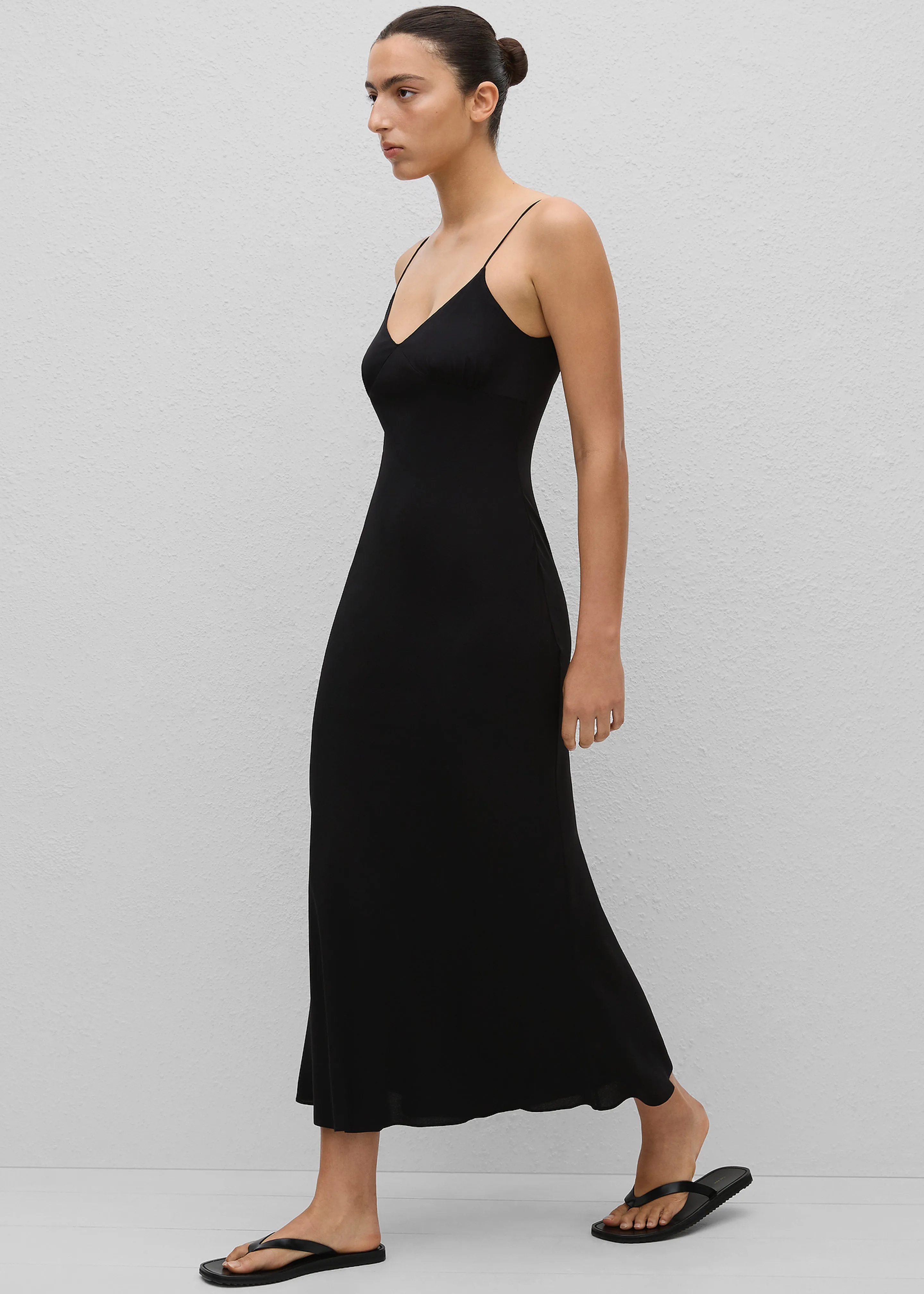 Matteau Low Back Slip Dress - Black sold by Frankie Shop product image thumbnail 5