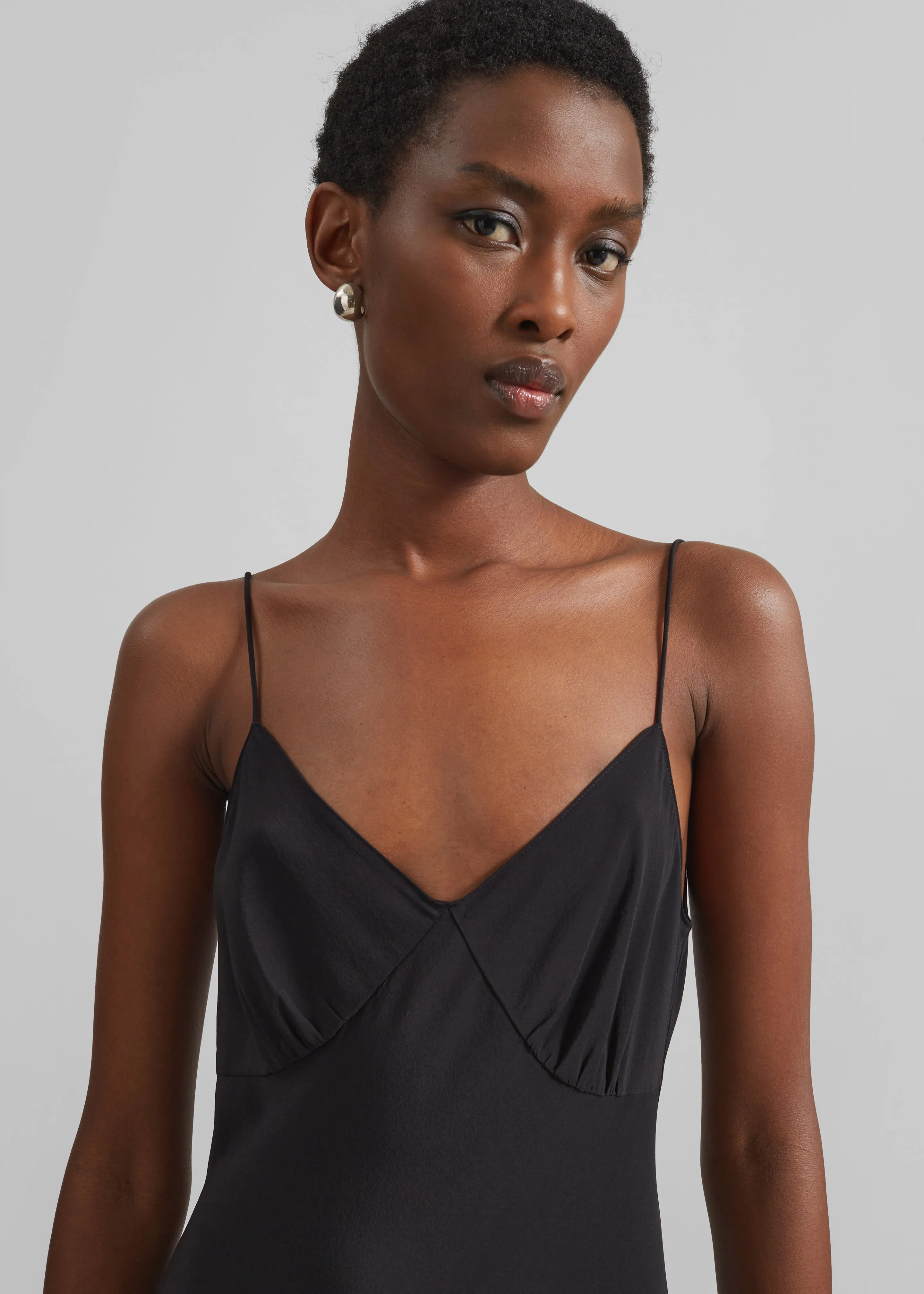 Matteau Low Back Slip Dress - Black sold by Frankie Shop product image thumbnail 3