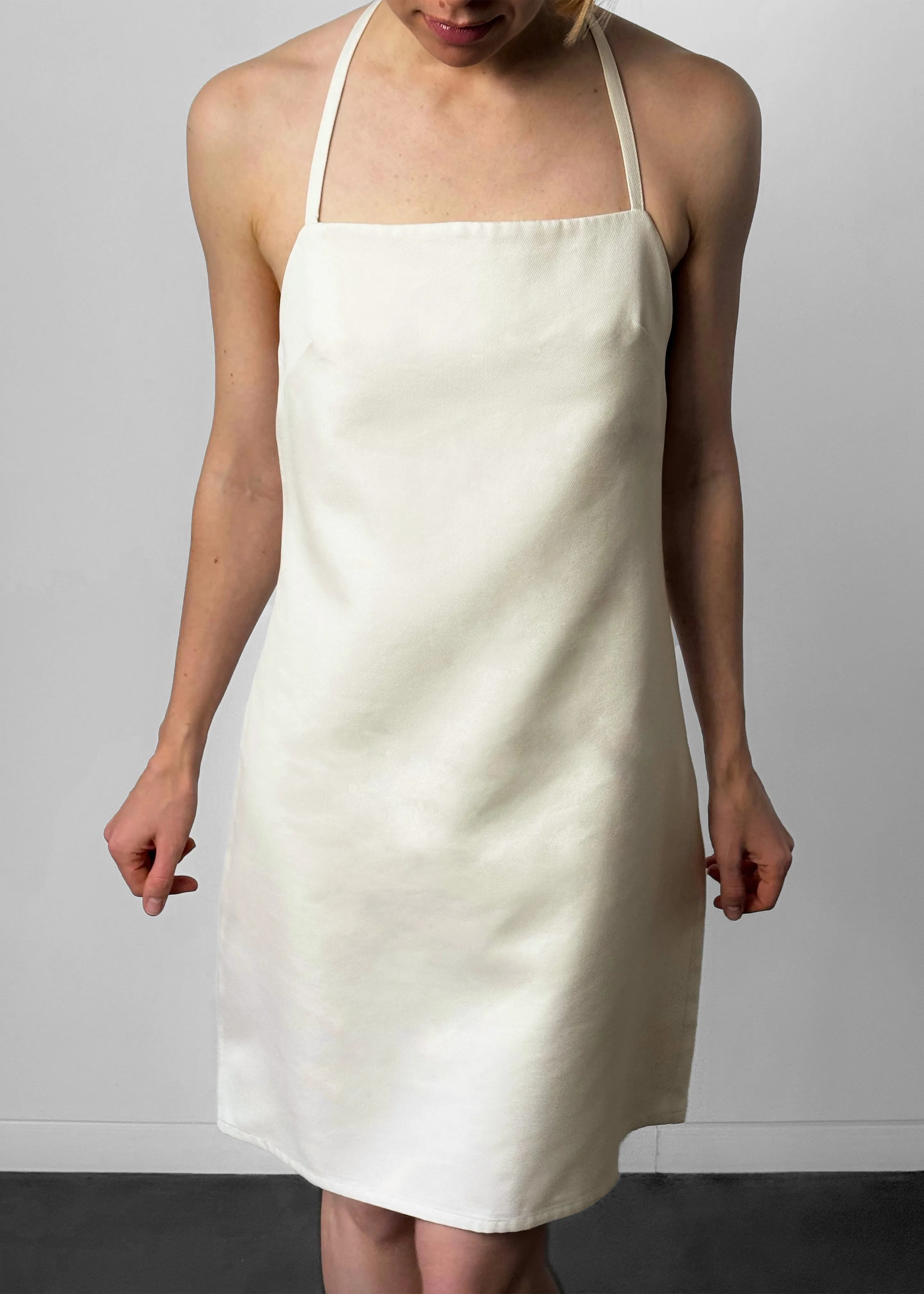 Matin Twill Halter Mini Dress - Natural sold by Frankie Shop product image thumbnail 3
