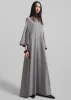 By Malene Birger Yalia Maxi Dress - Grey Melange sold by Frankie Shop
