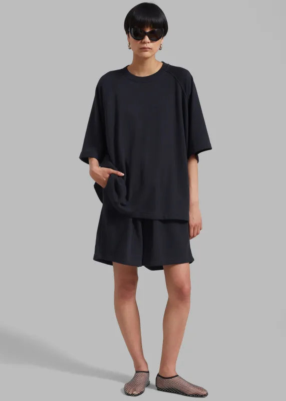 Newton Sweatshorts - Black made by Frankie Shop