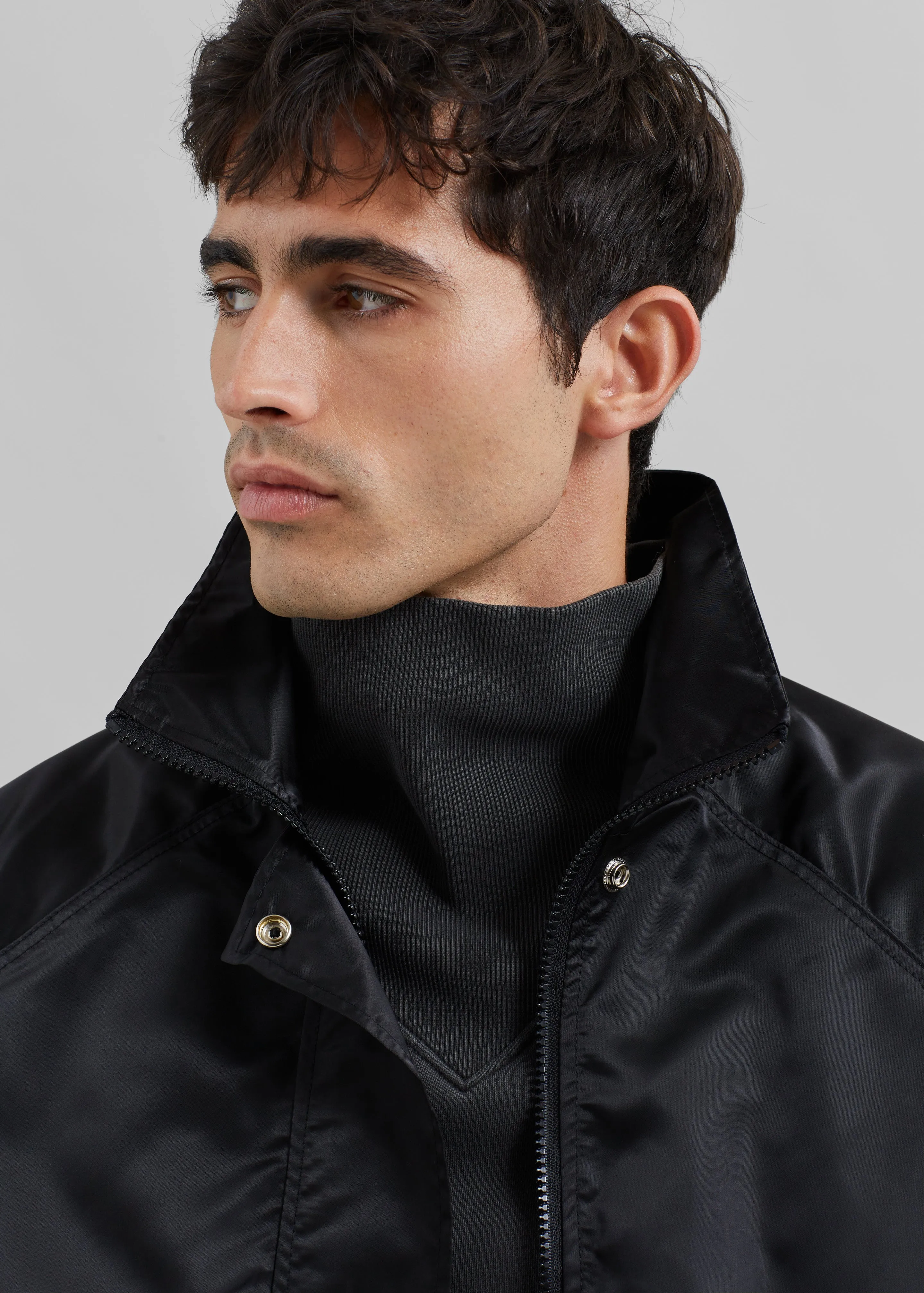 Abel Windbreaker - Black sold by Frankie Shop product image thumbnail 5