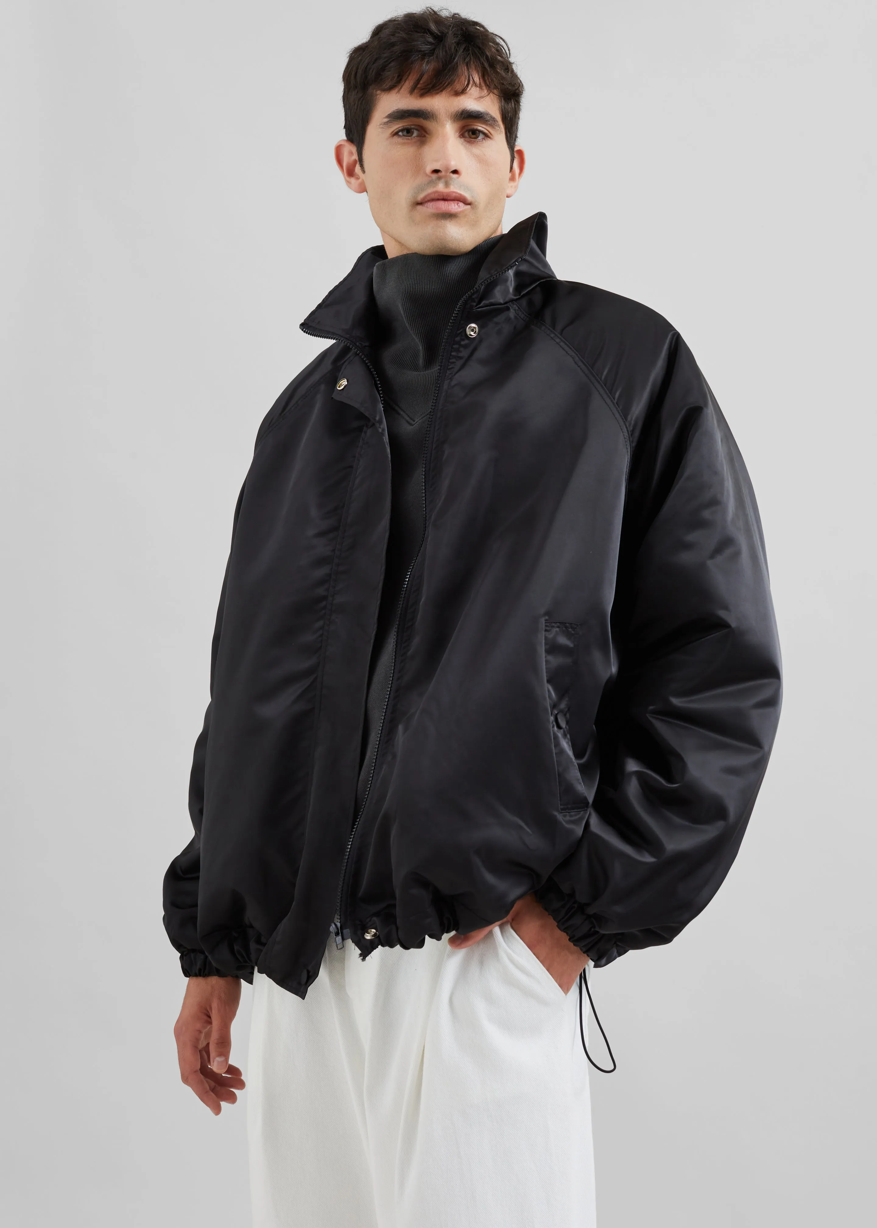 Abel Windbreaker - Black sold by Frankie Shop