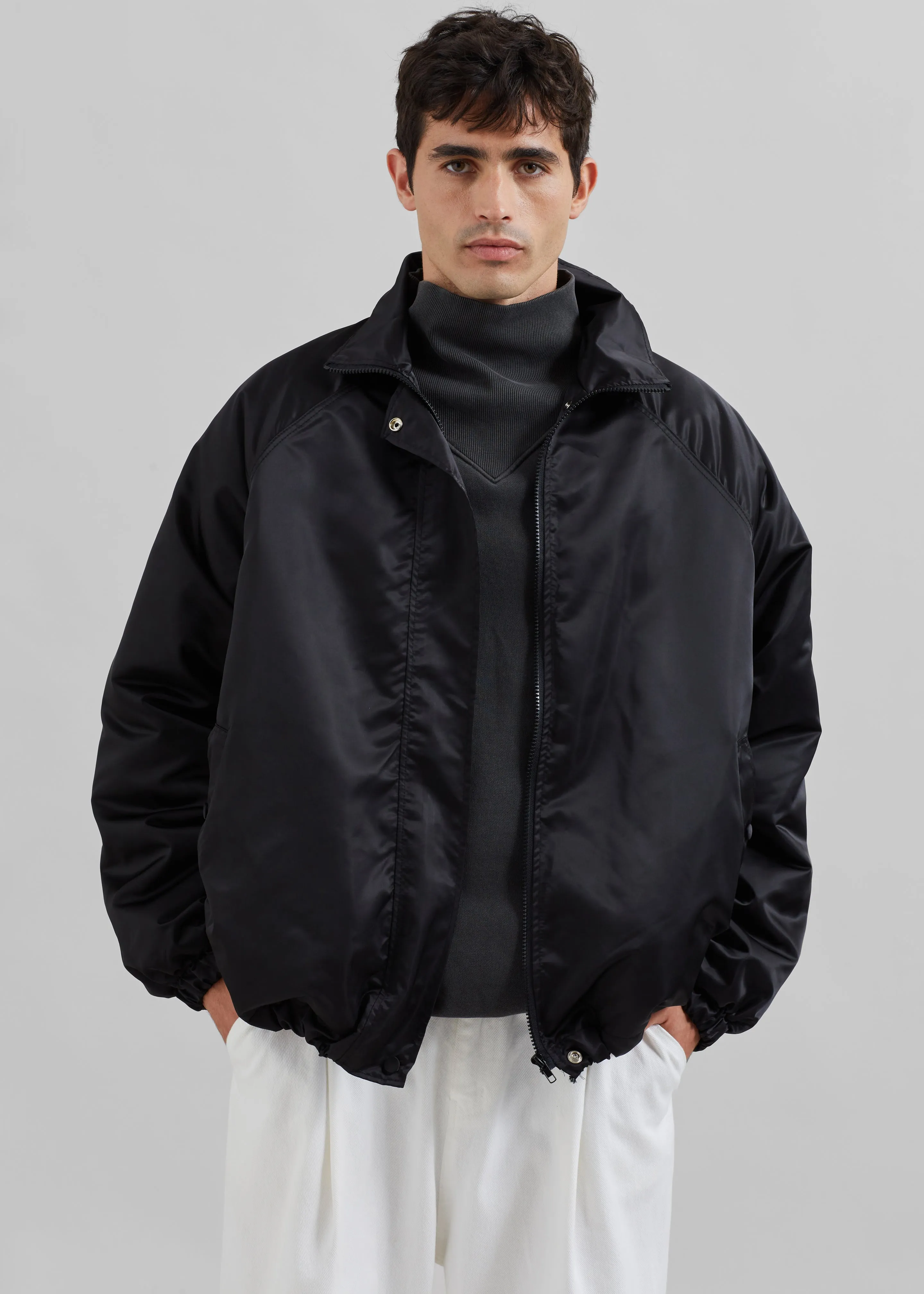Abel Windbreaker - Black sold by Frankie Shop product image thumbnail 4