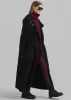 Alida Hooded Long Coat - Black sold by Frankie Shop