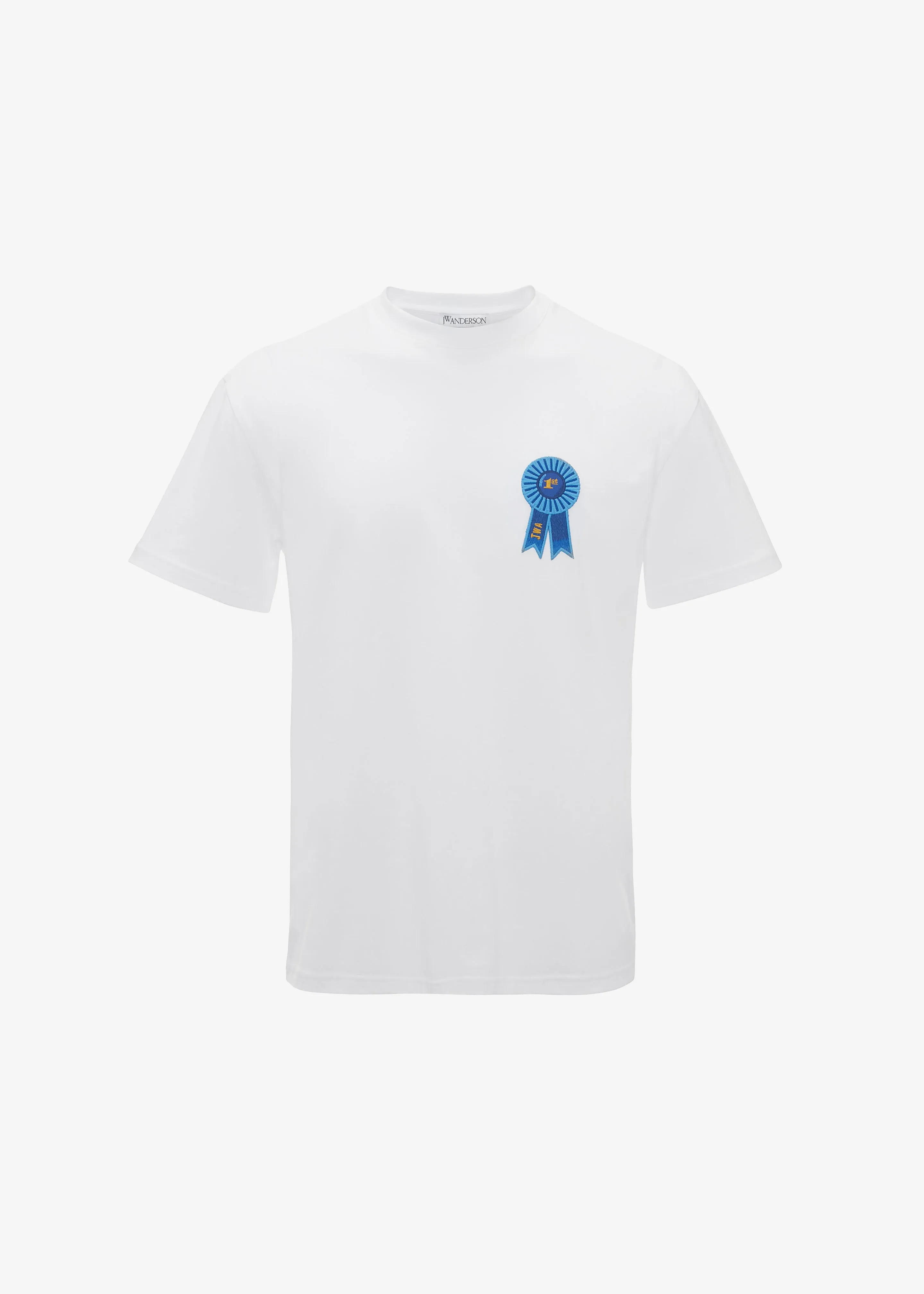 JW Anderson Rosette Patch Back Print T-Shirt - White sold by Frankie Shop product image thumbnail 5
