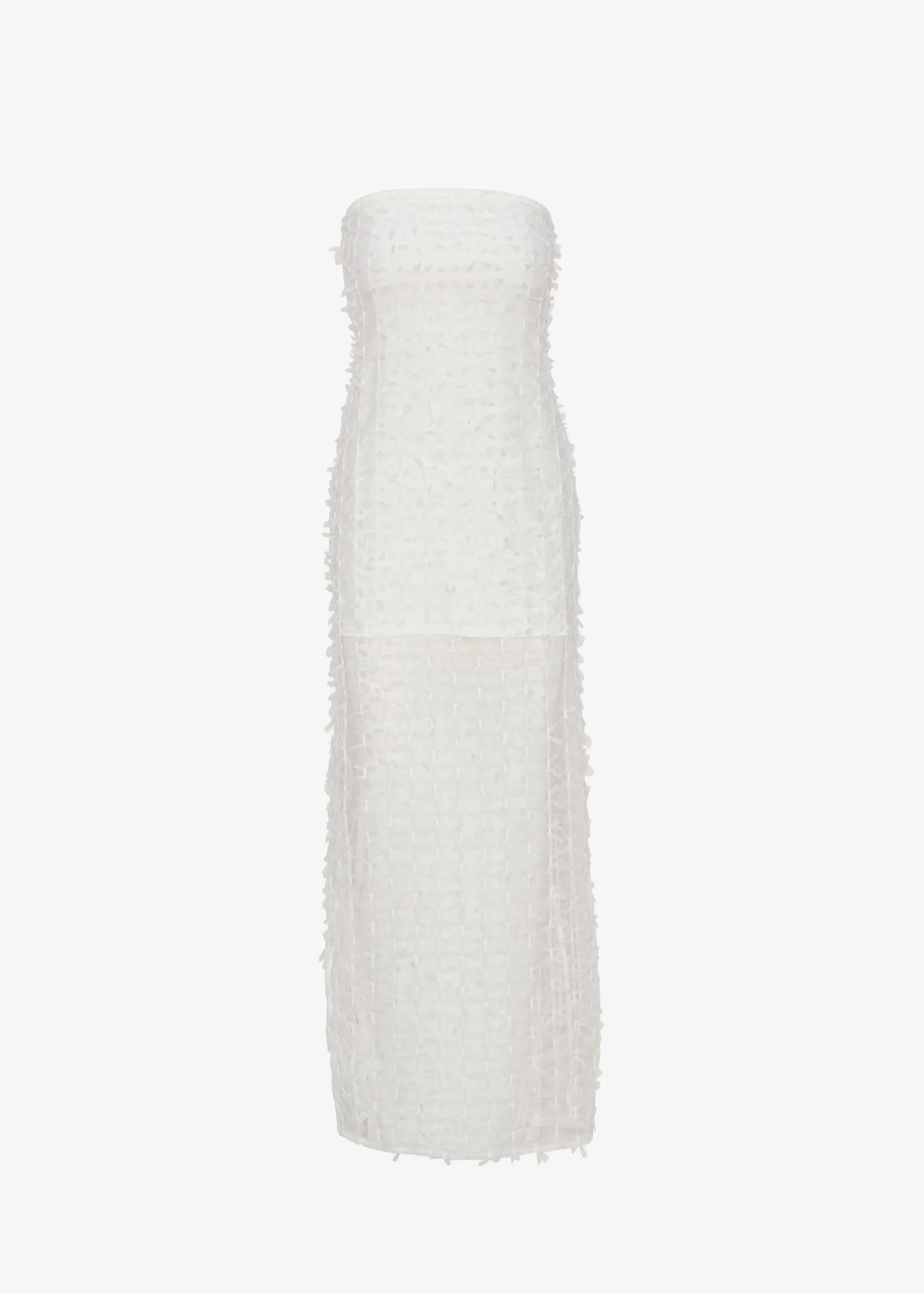 Rotate Bow Tube Dress - Egret sold by Frankie Shop product image thumbnail 5