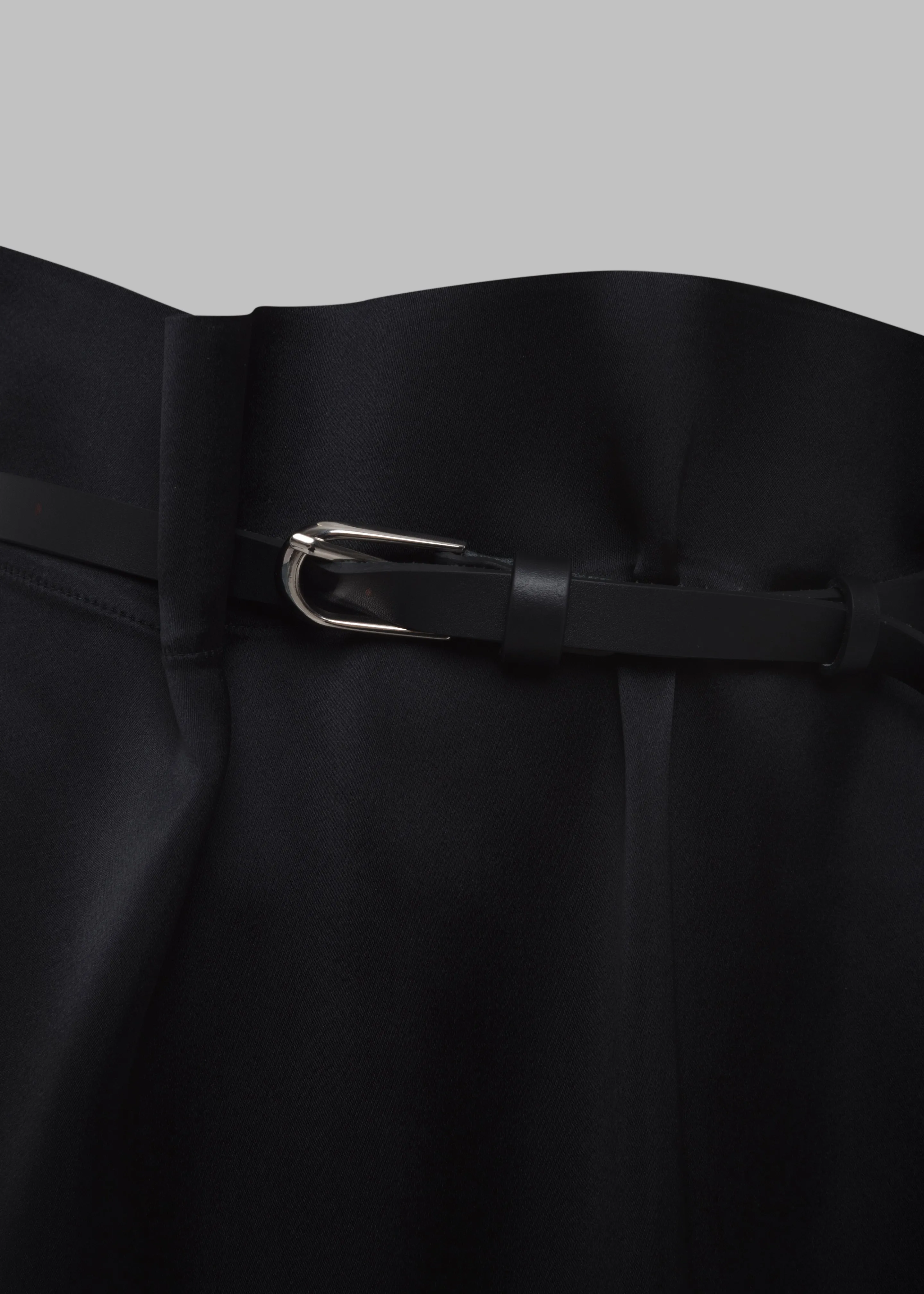 Bevza Rectangular Long Skirt - Black sold by Frankie Shop product image thumbnail 4