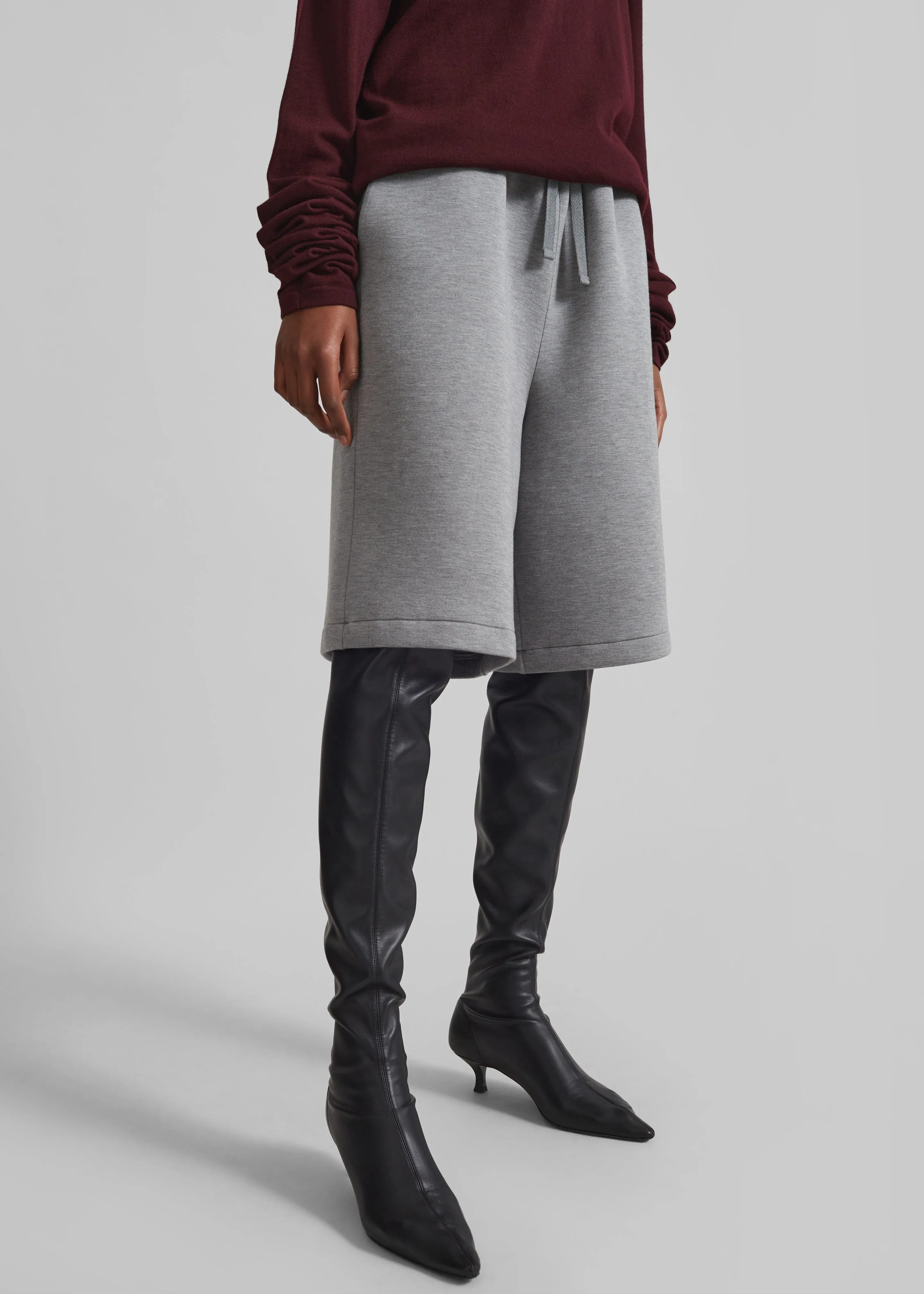 Rian Sweatshorts - Grey sold by Frankie Shop product image thumbnail 5