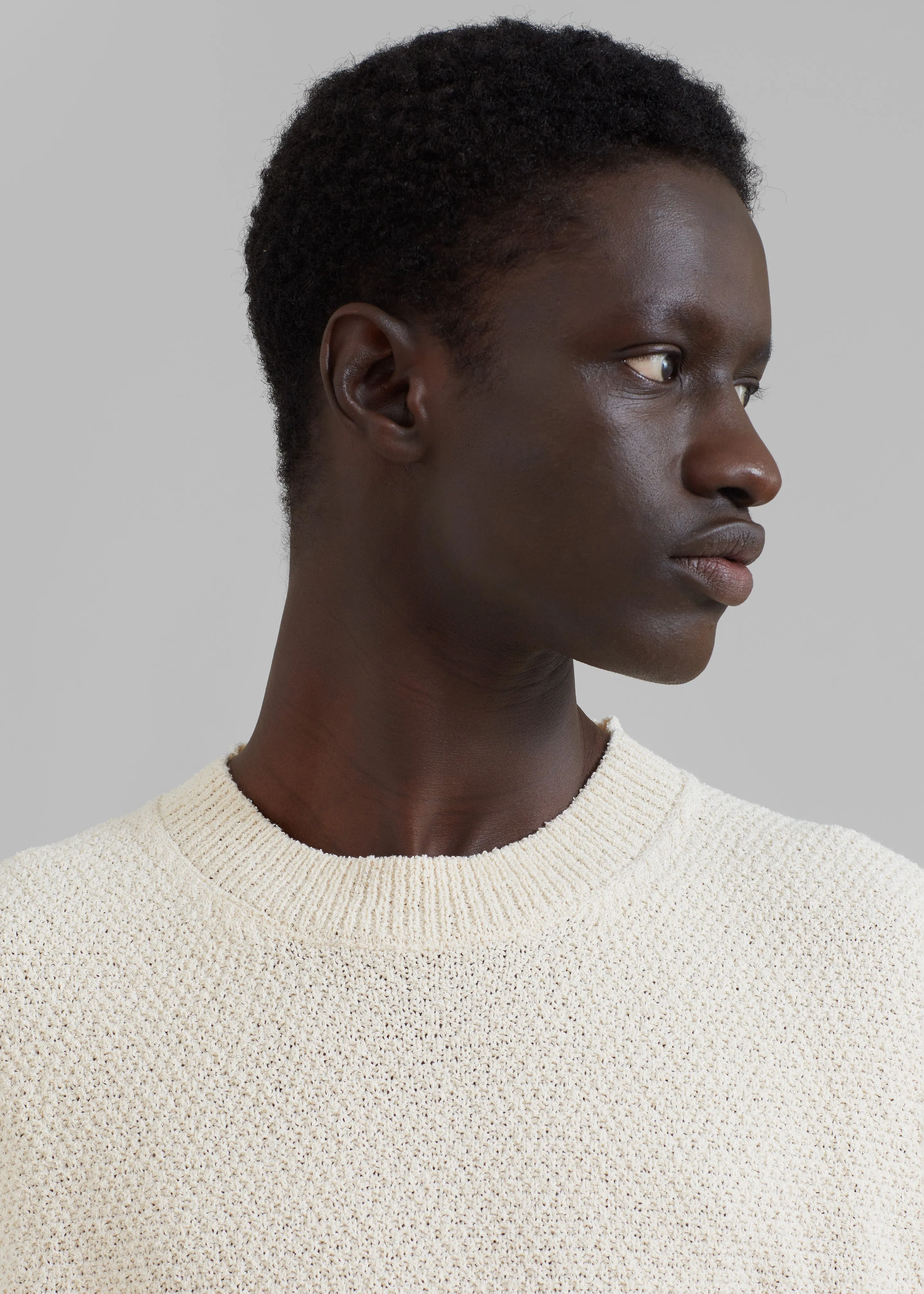 Oslo Knit Vest - Cream sold by Frankie Shop product image thumbnail 3