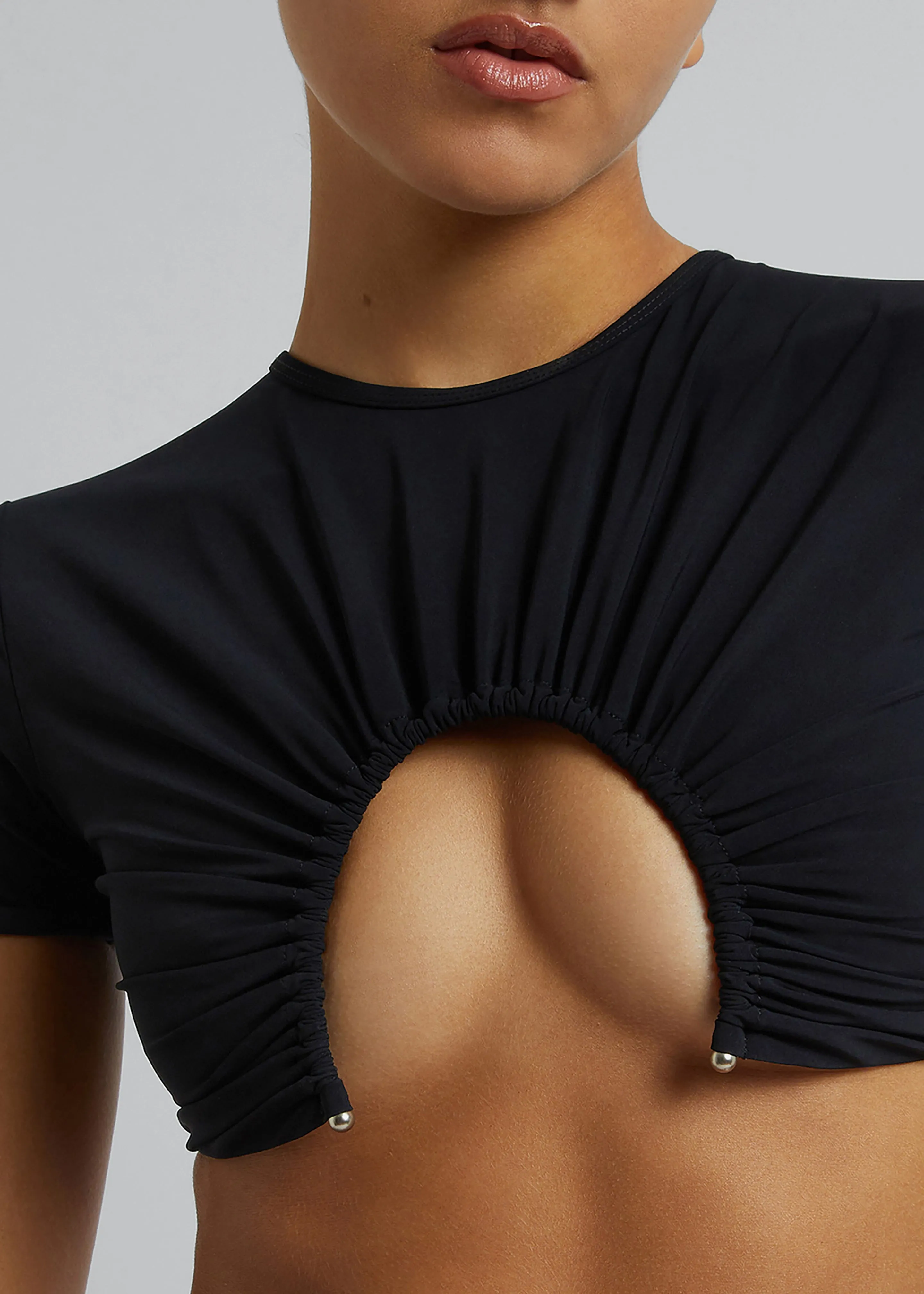 Christopher Esber U Prong Tee - Black sold by Frankie Shop product image thumbnail 2