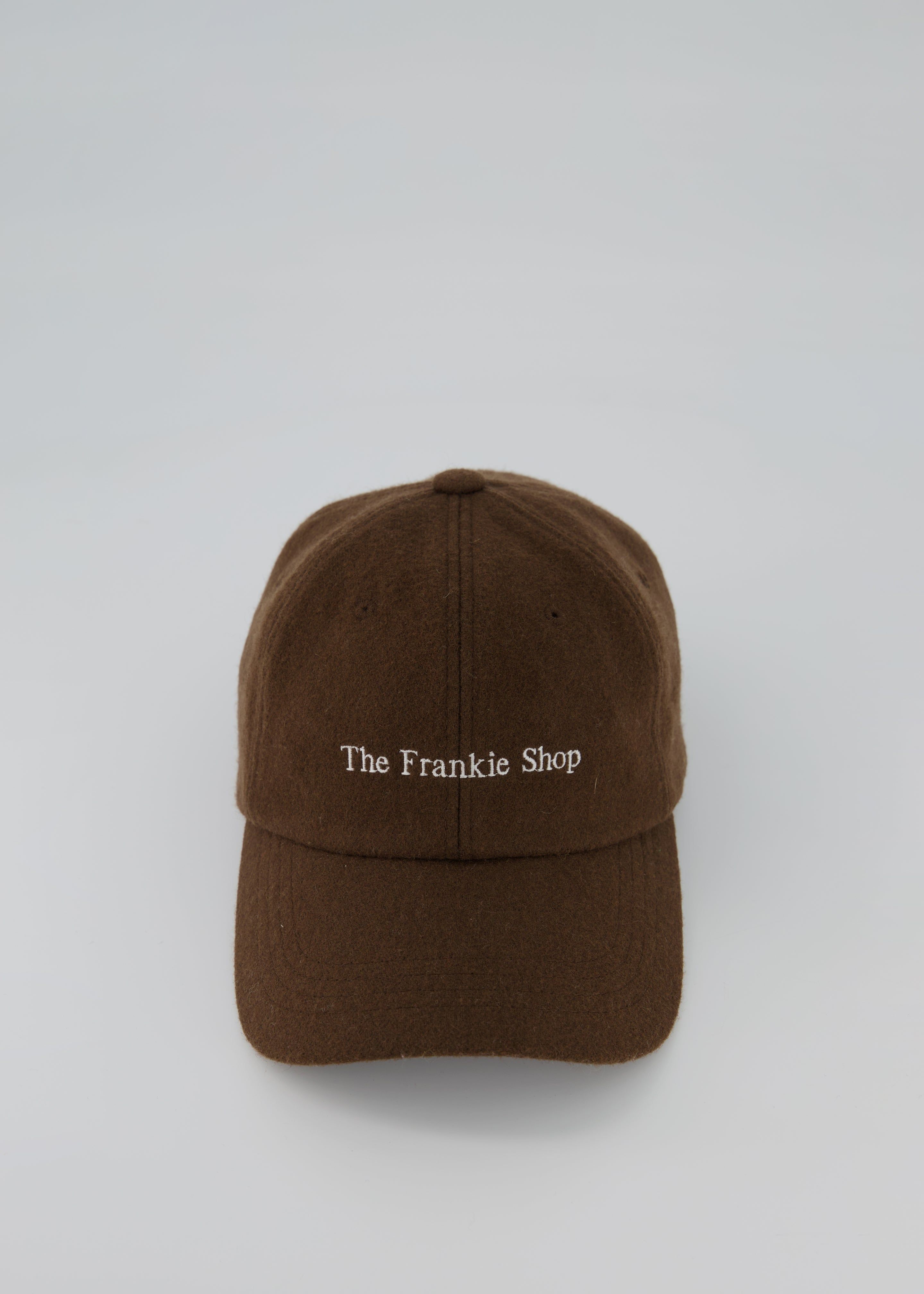 Frankie Wool Baseball Cap - Chocolate sold by Frankie Shop