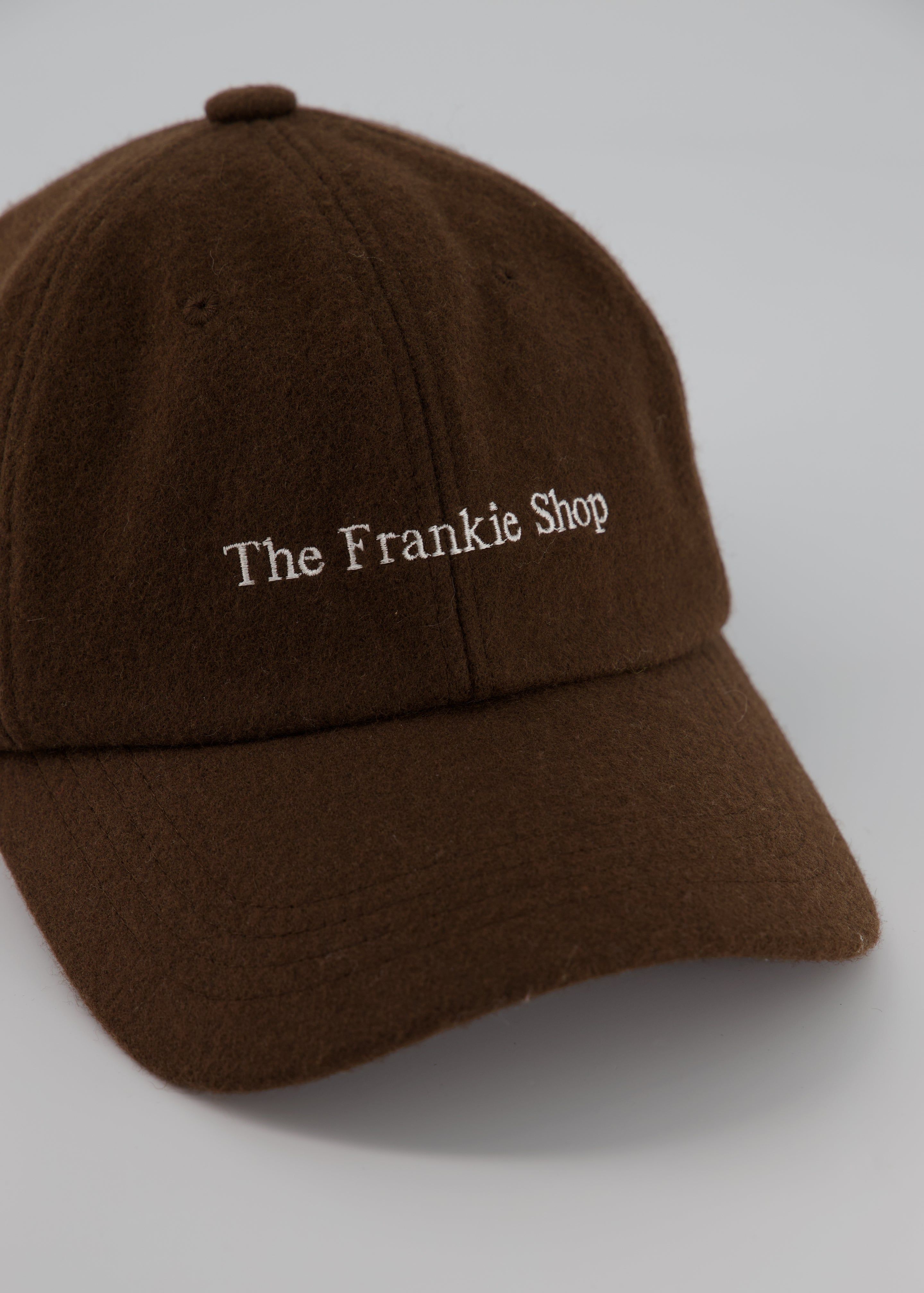 Frankie Wool Baseball Cap - Chocolate sold by Frankie Shop product image thumbnail 4