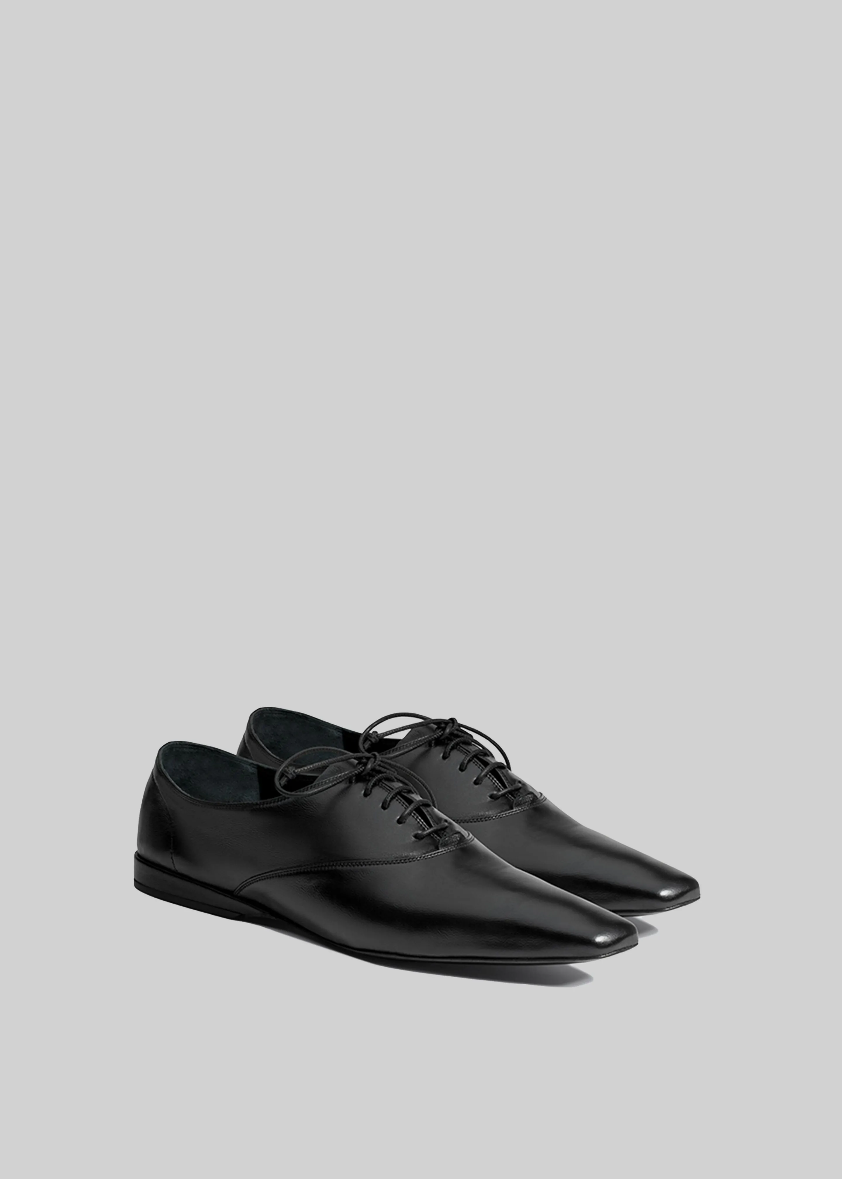 Loulou Studio Nora Oxford Shoes - Black sold by Frankie Shop
