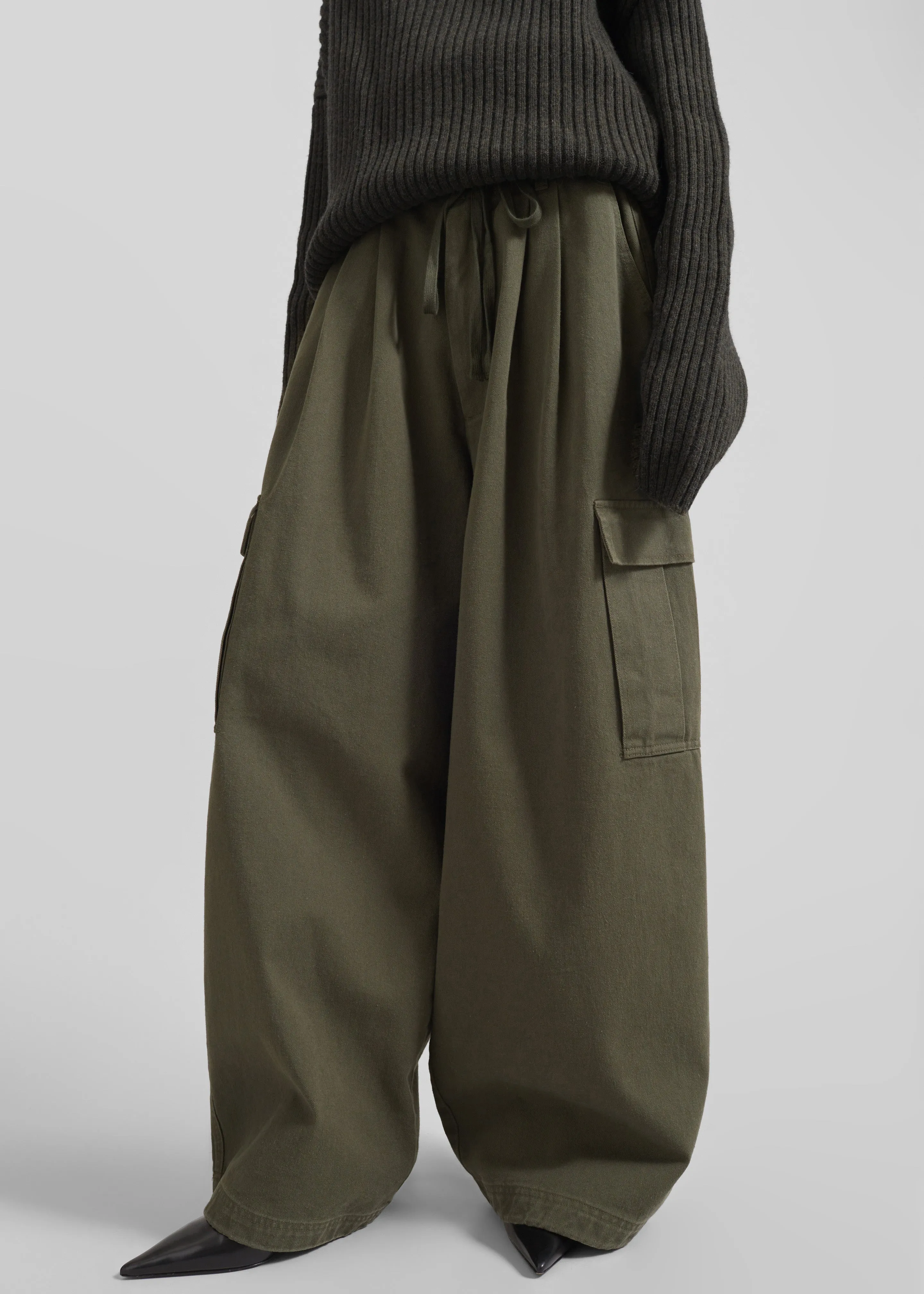 Wandle Cargo Pants - Khaki sold by Frankie Shop product image thumbnail 5