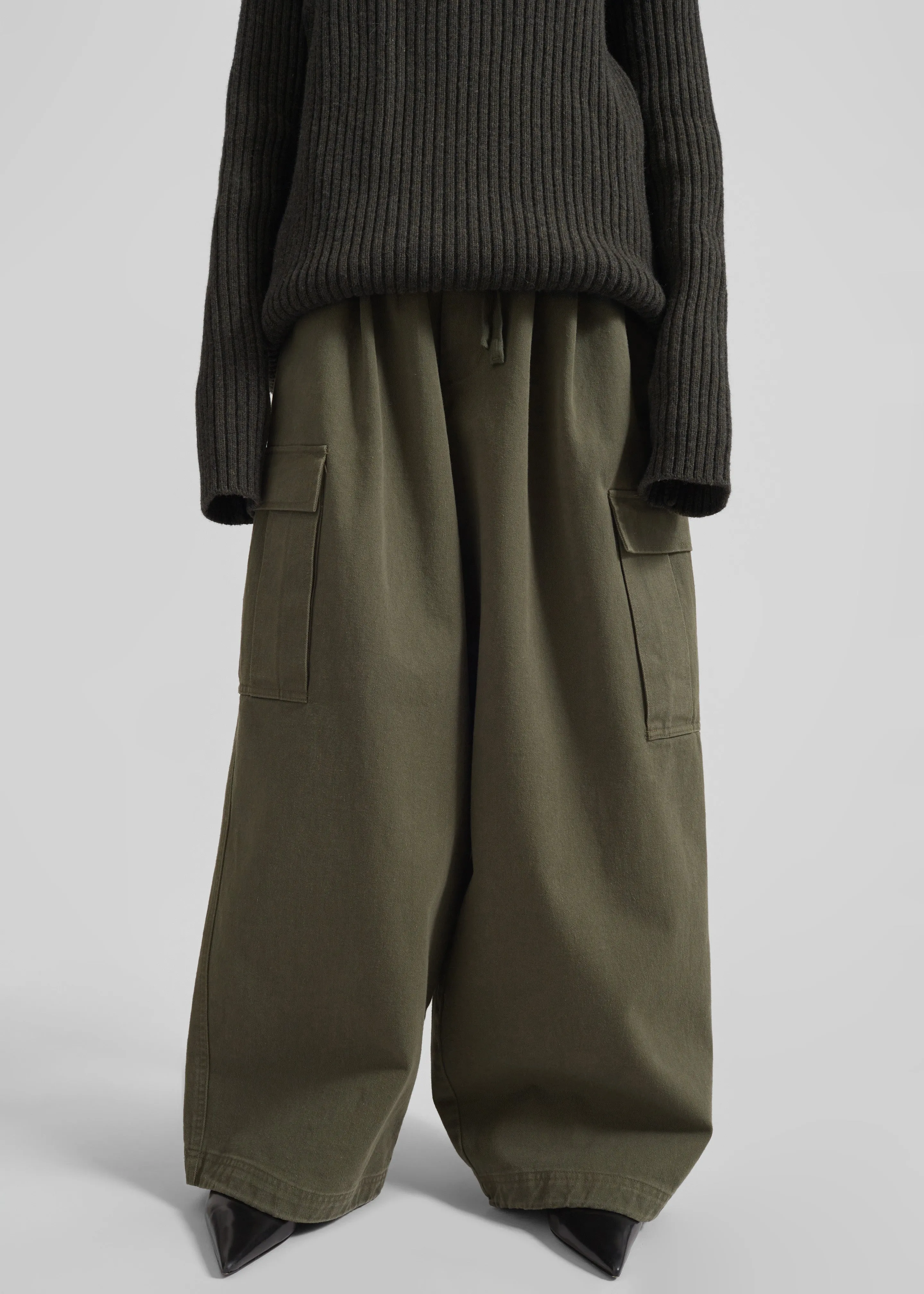 Wandle Cargo Pants - Khaki sold by Frankie Shop product image thumbnail 3