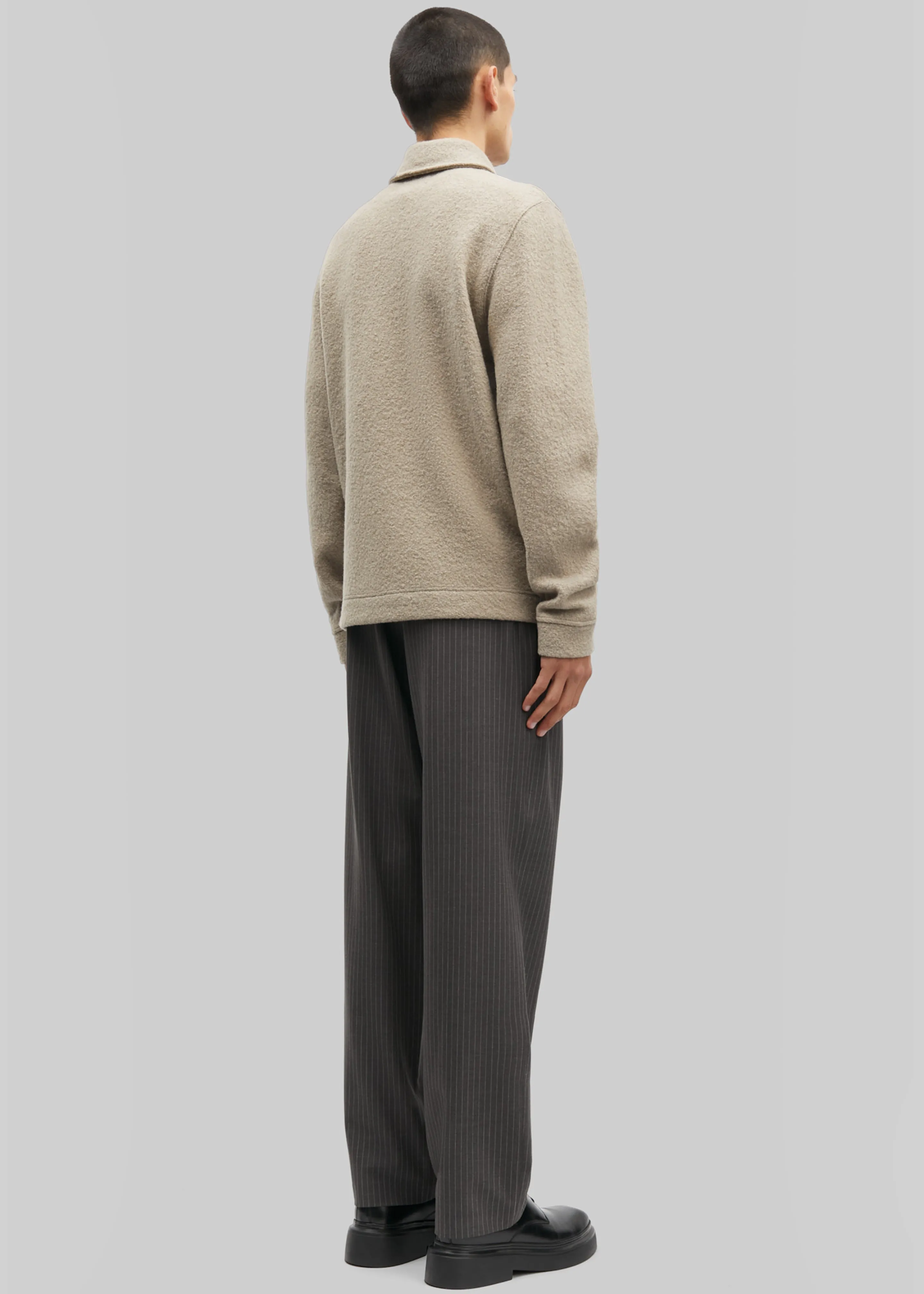 Samsøe Samsøe Hannes Full Zip Cardigan - Seneca Rock sold by Frankie Shop product image thumbnail 5
