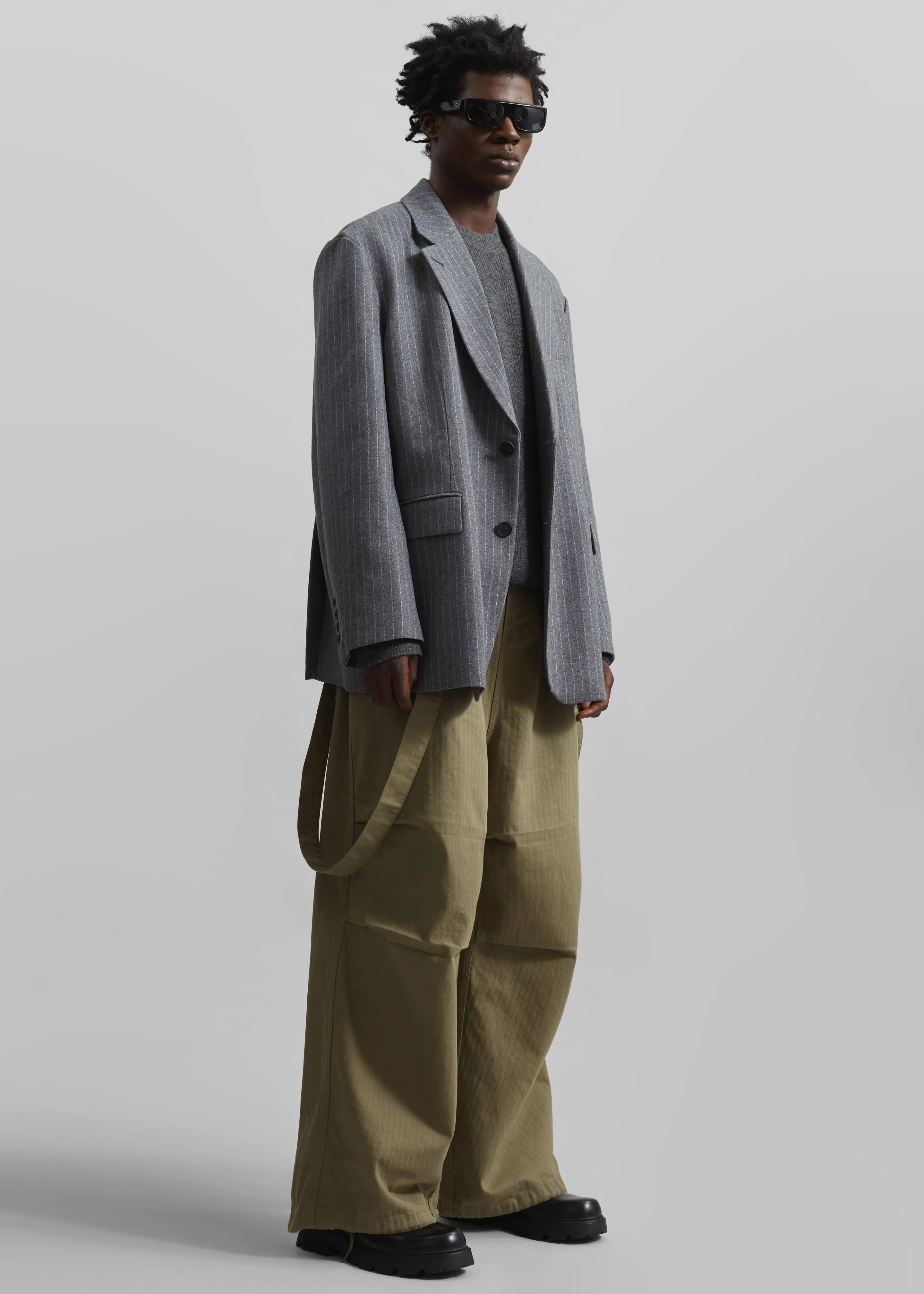 Chard Balloon Pants - Khaki sold by Frankie Shop product image thumbnail 3