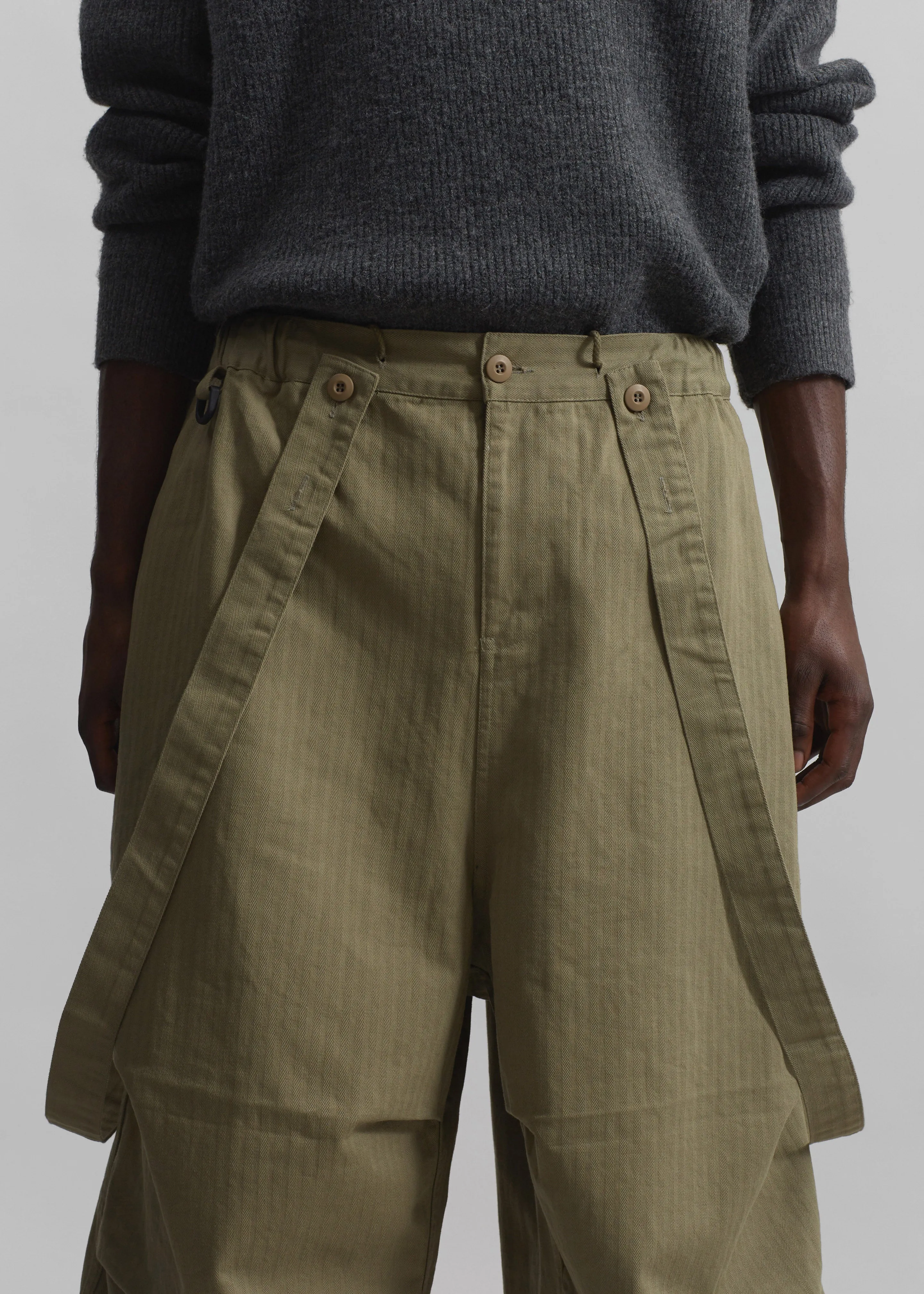 Chard Balloon Pants - Khaki sold by Frankie Shop product image thumbnail 2