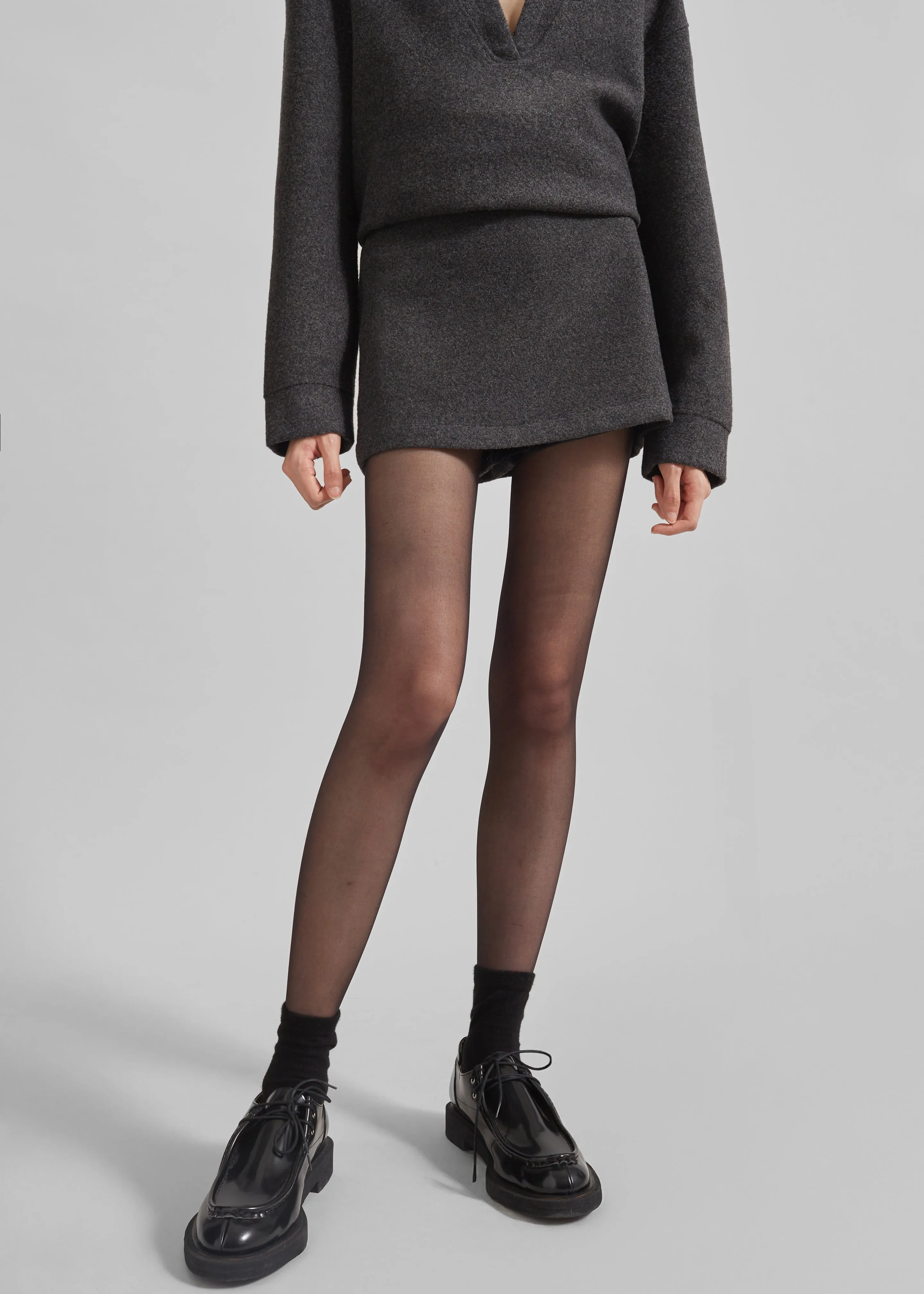 Belsay Skort - Charcoal sold by Frankie Shop product image thumbnail 2