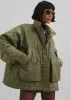 Birka Quilted Jacket - Green sold by Frankie Shop