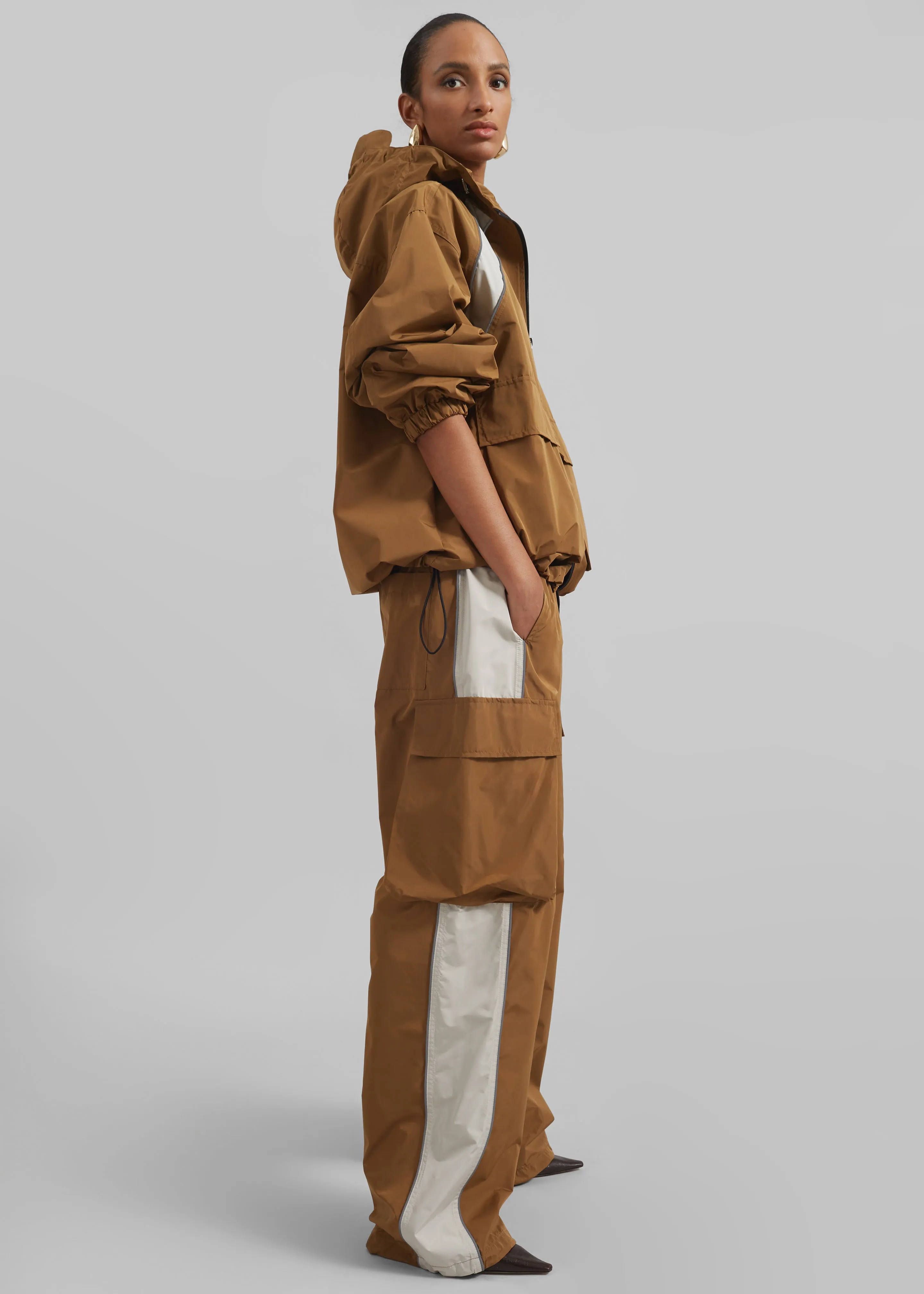 Navan Cargo Pants - Brown sold by Frankie Shop