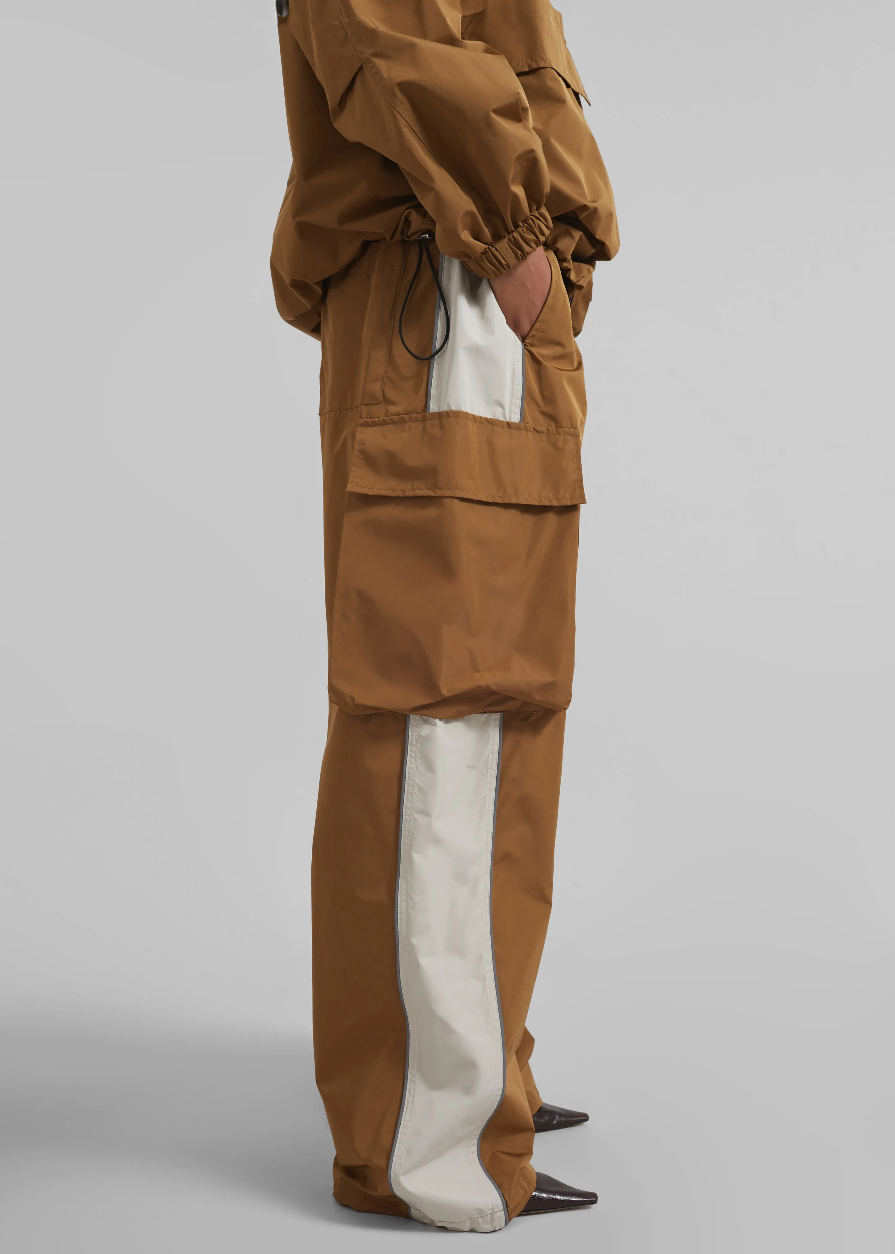 Navan Cargo Pants - Brown sold by Frankie Shop product image thumbnail 4