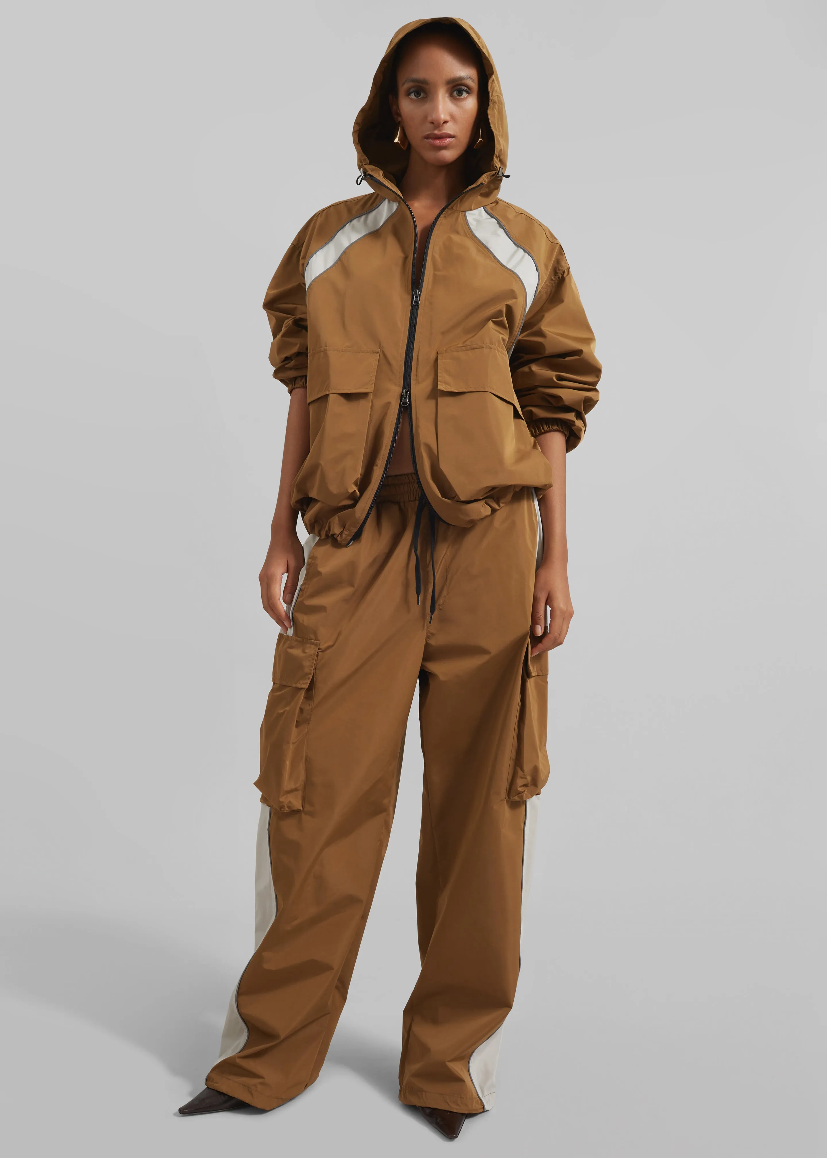 Navan Cargo Pants - Brown sold by Frankie Shop product image thumbnail 5