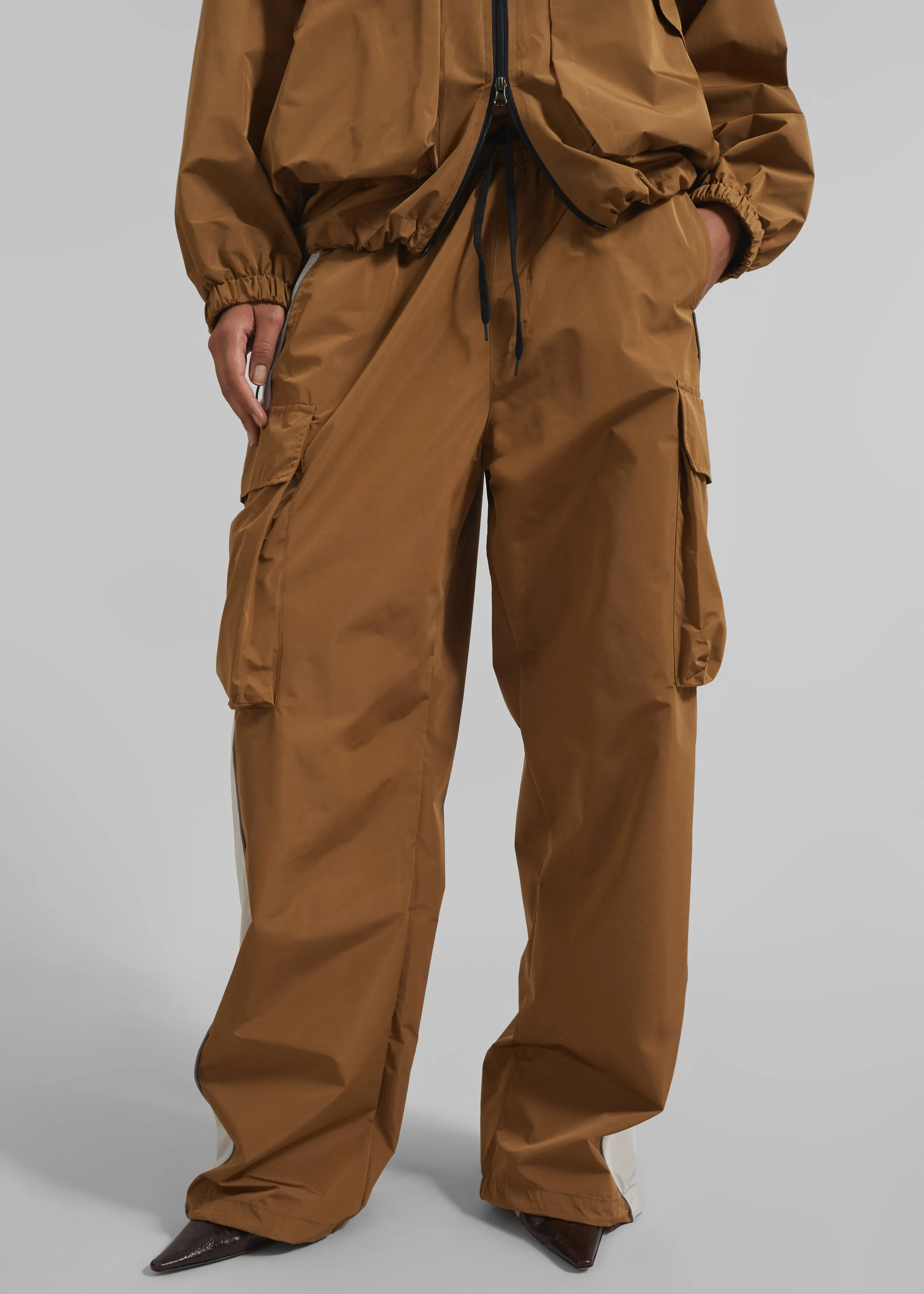 Navan Cargo Pants - Brown sold by Frankie Shop product image thumbnail 2