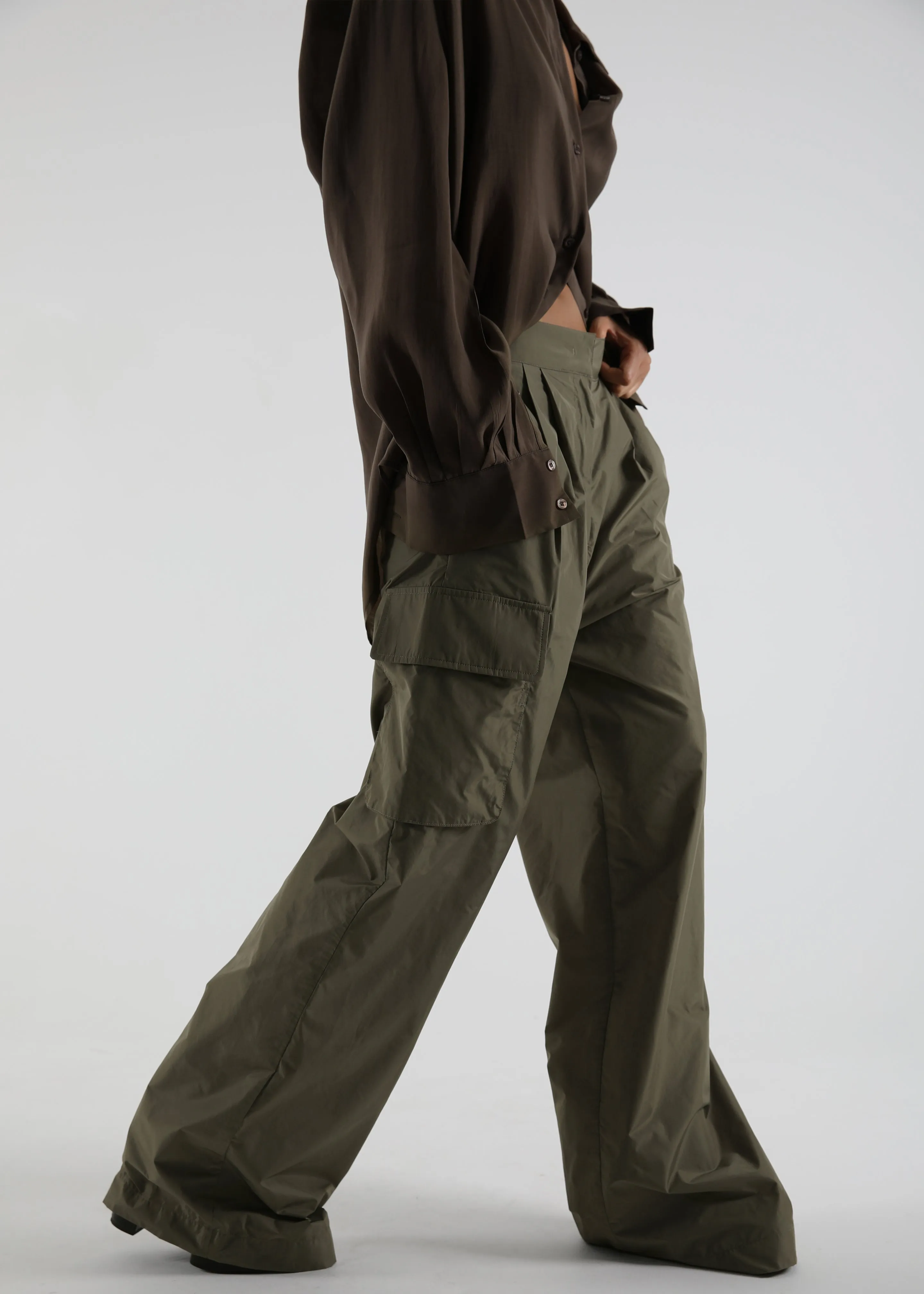 Koa Cargo Pants - Khaki sold by Frankie Shop product image thumbnail 2